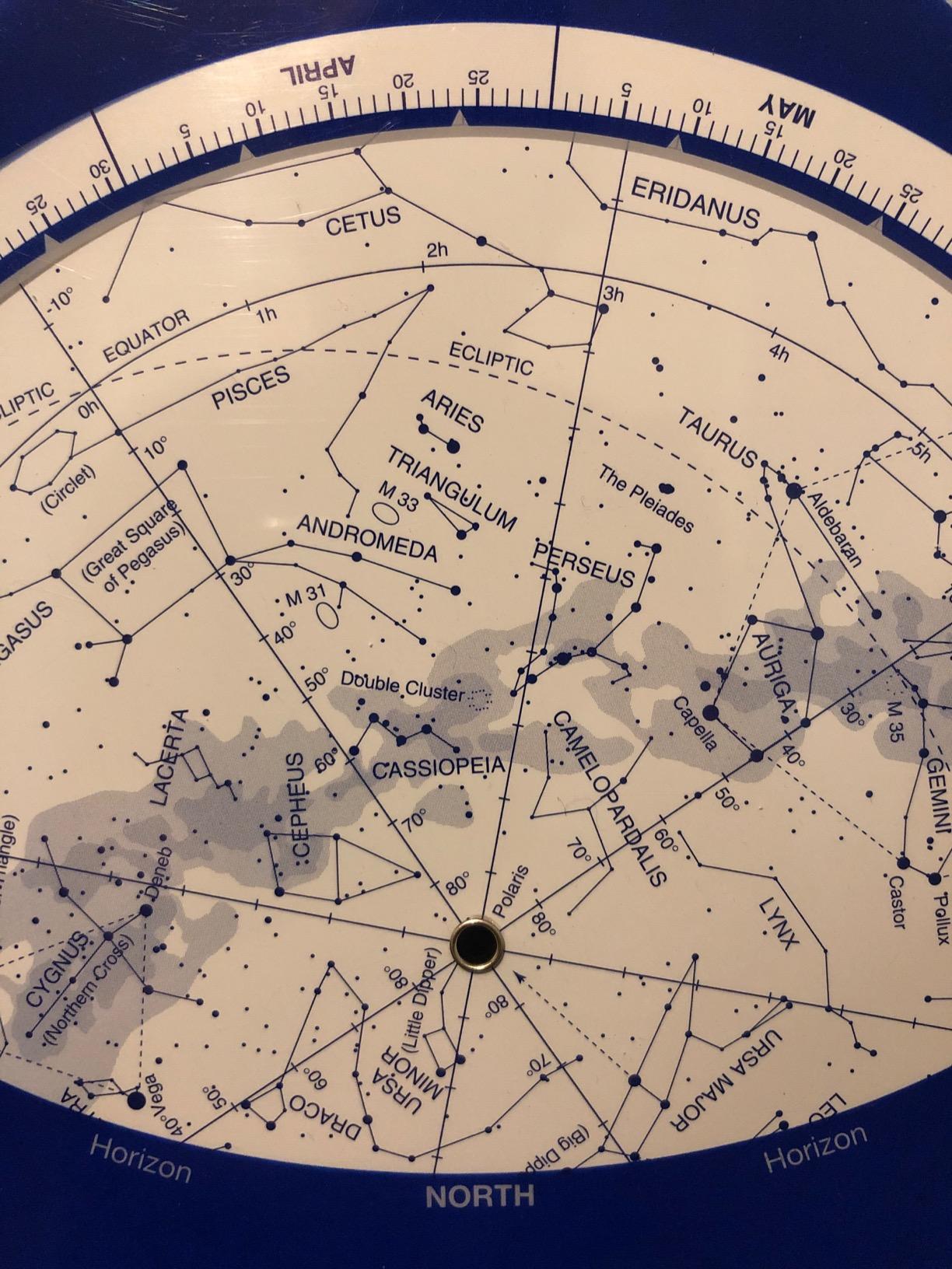 The Night Sky 30°-40° (Large; North Latitude) customer photo 2