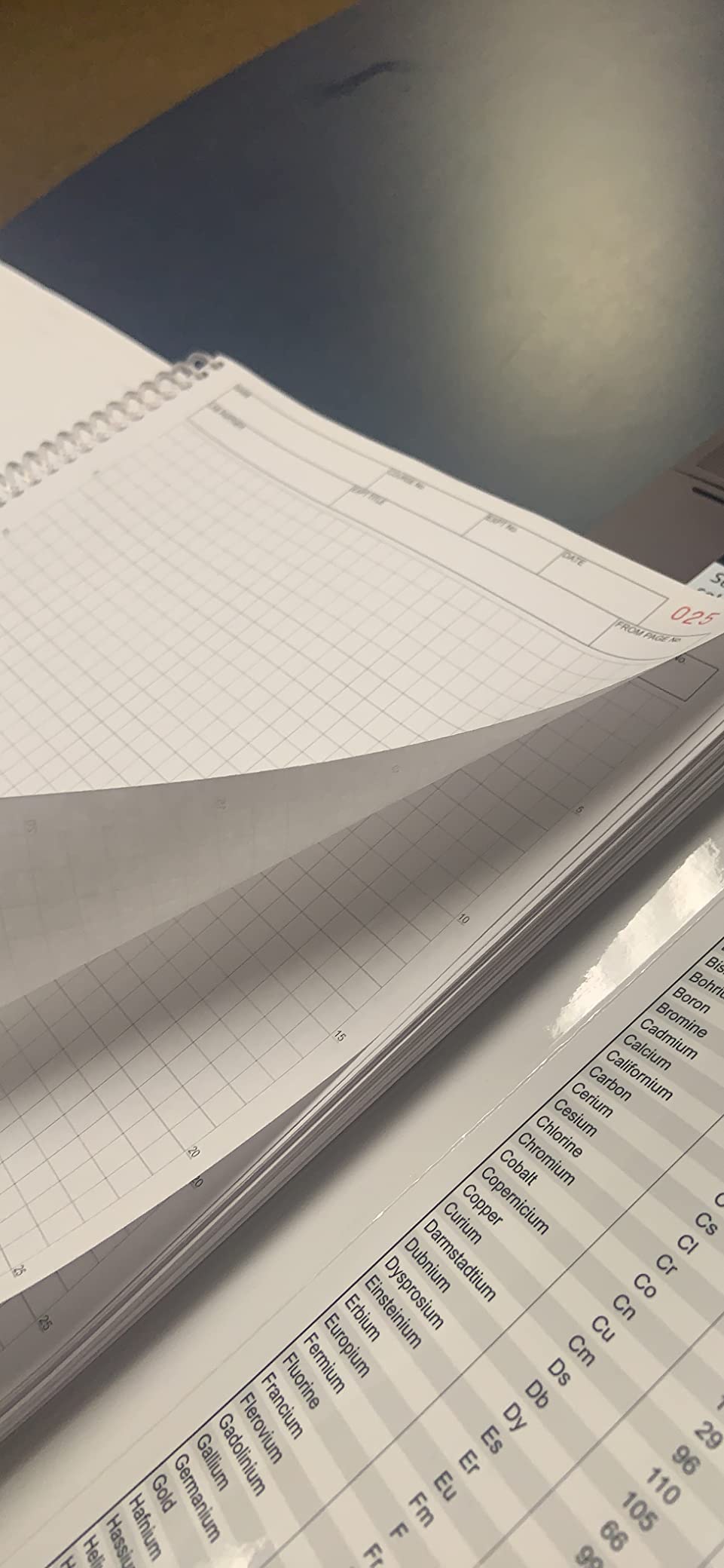 BARBAKAM Lab Notebook 100 Carbonless Pages Spiral Bound (Copy Page Perforated) customer photo 2