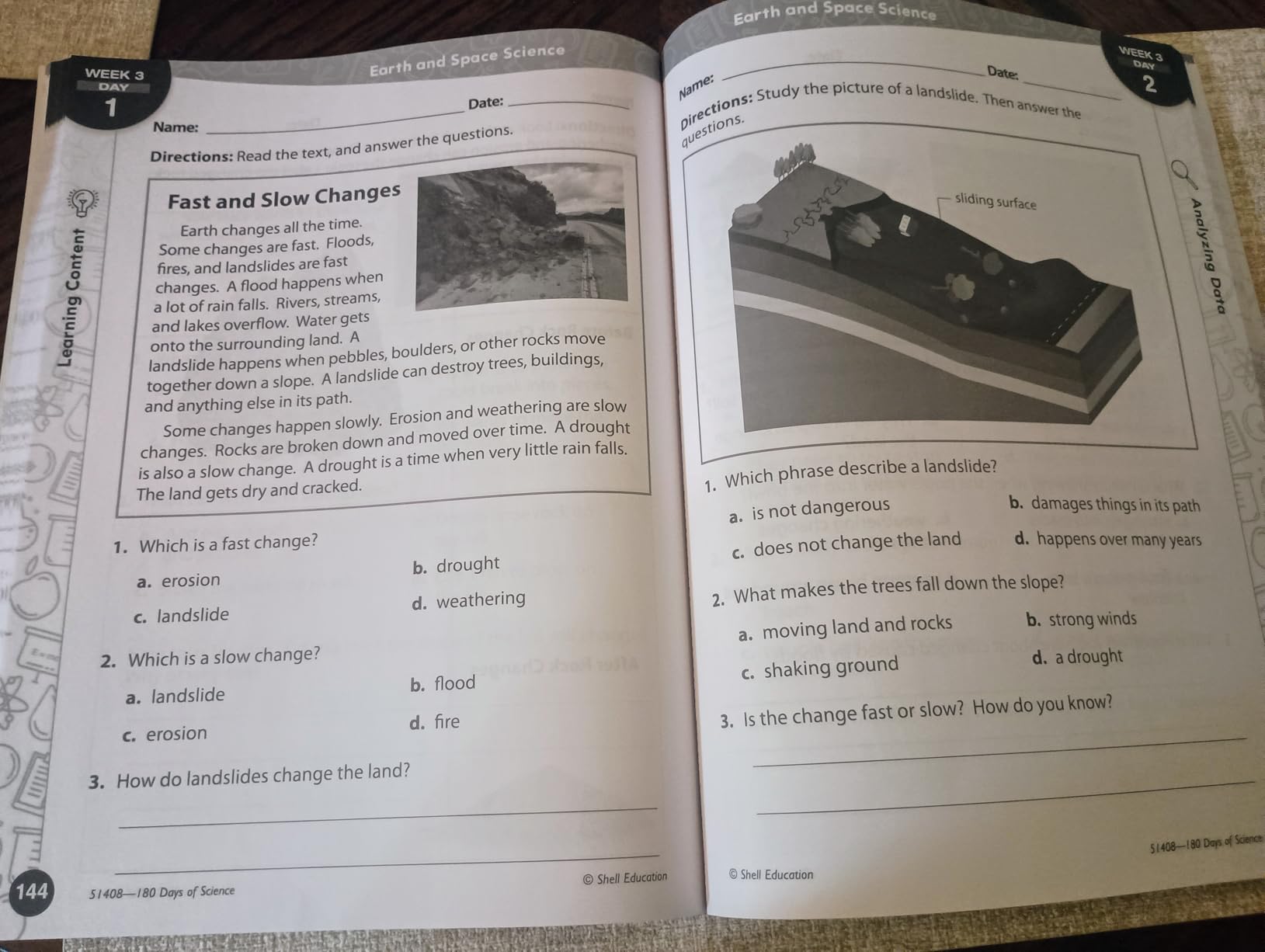 180 Days: Science for Second Grade: Practice, Assess, Diagnose customer photo 1