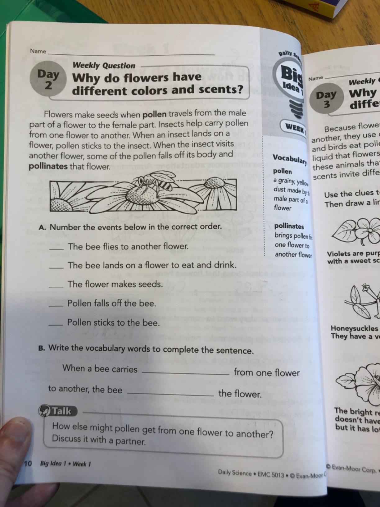 Evan-Moor Daily Science, Grade 3 Homeschooling and Classroom Resource Workbook, Printable Worksheets, Teaching Edition, Earth, Life, and Physical Science, Vocabulary, Test Prep, Hands-On Projects customer photo 1