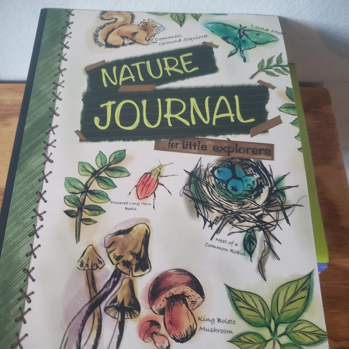 Nature Journal For Little Explorers: Kids Nature Journal/ Nature Log Activity Book; Fun Nature Drawing And Journaling Workbook For Children customer photo 1