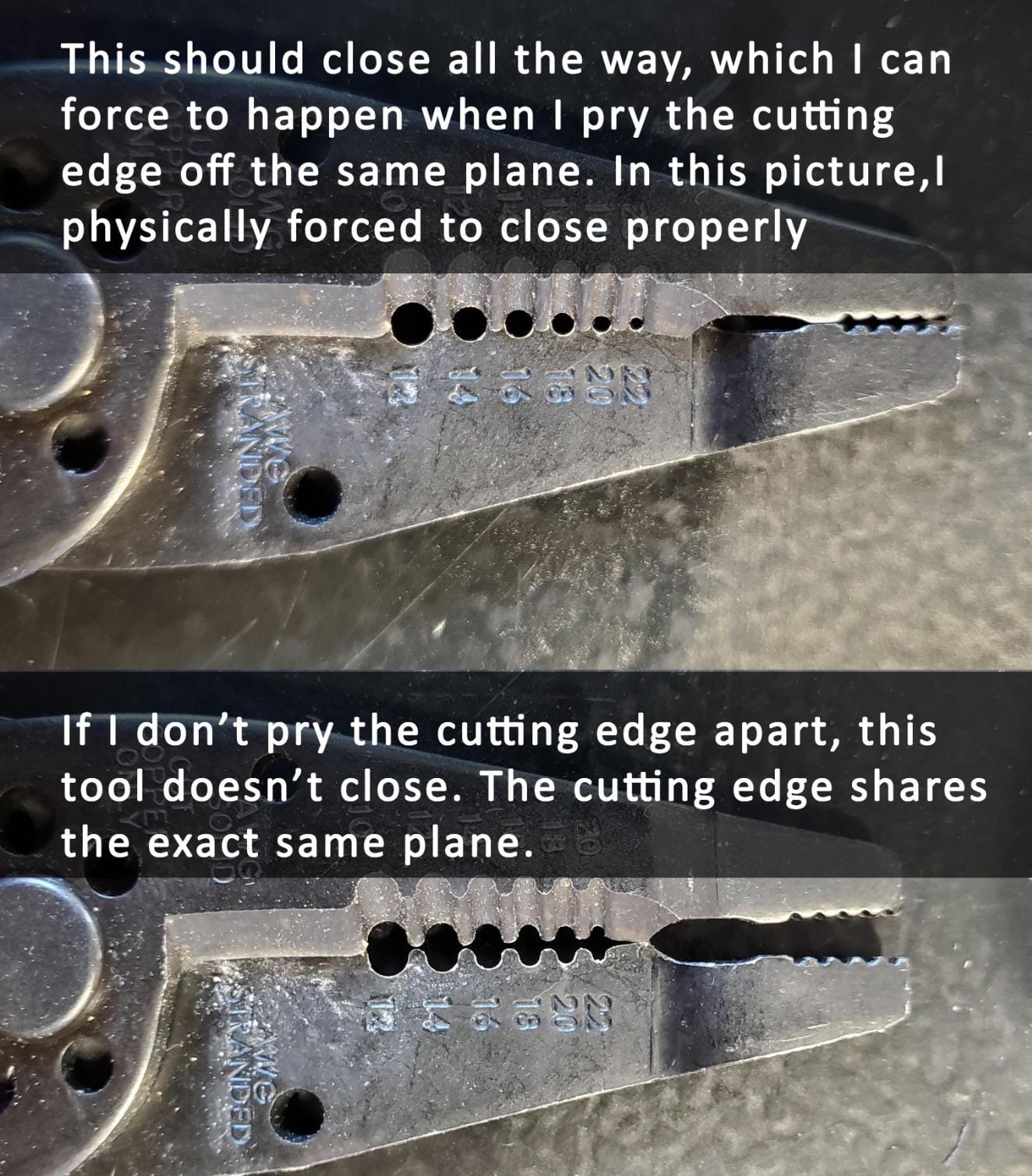 Klein Tools 1010 Multi Tool Long Nose Wire Cutter, Made in USA, Wire Crimper, Stripper and Bolt Cutter Multi-Purpose Electrician Tool, 8-Inch customer photo 2