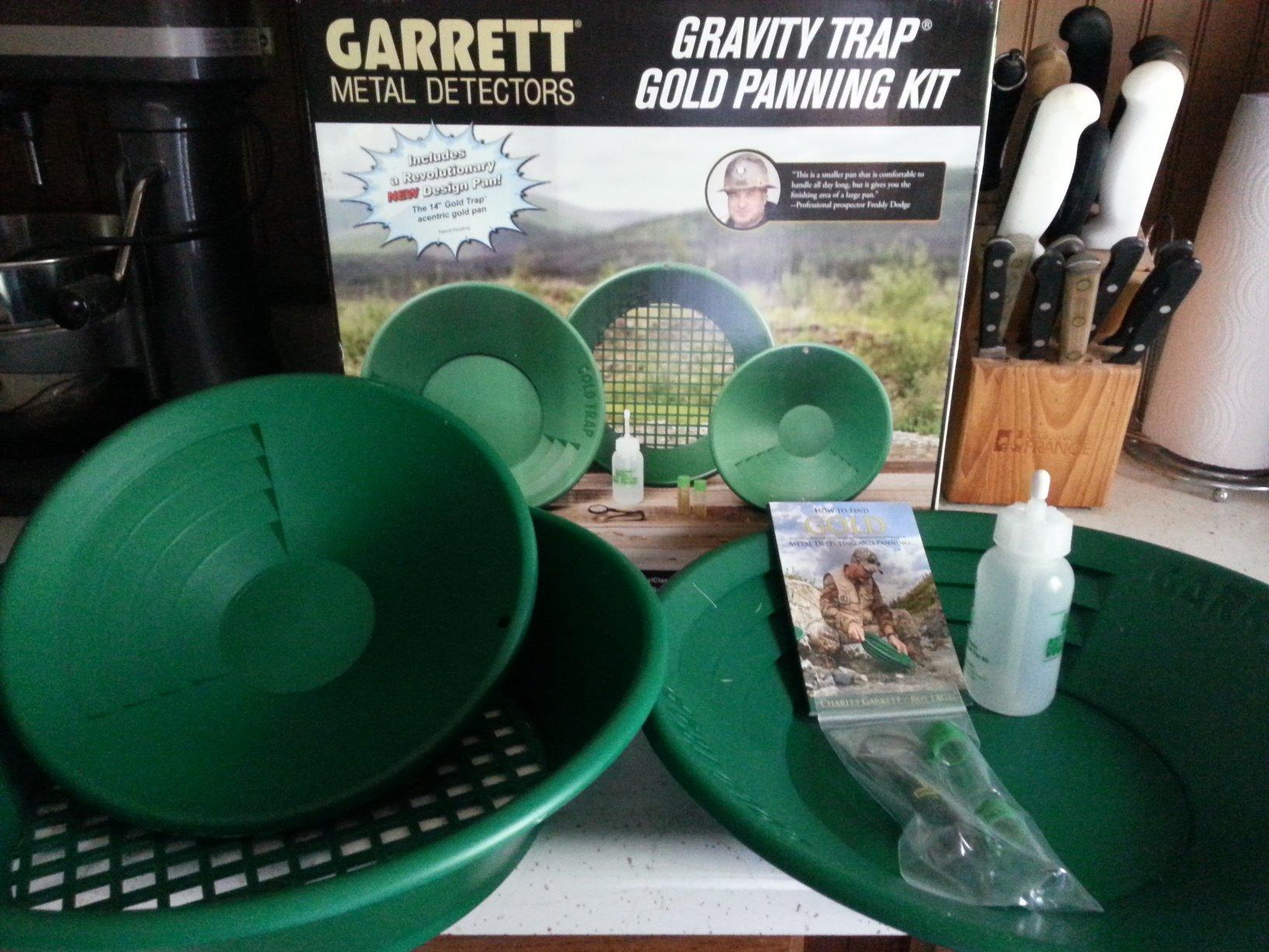 Garrett Complete Gold Pan Kit, 14