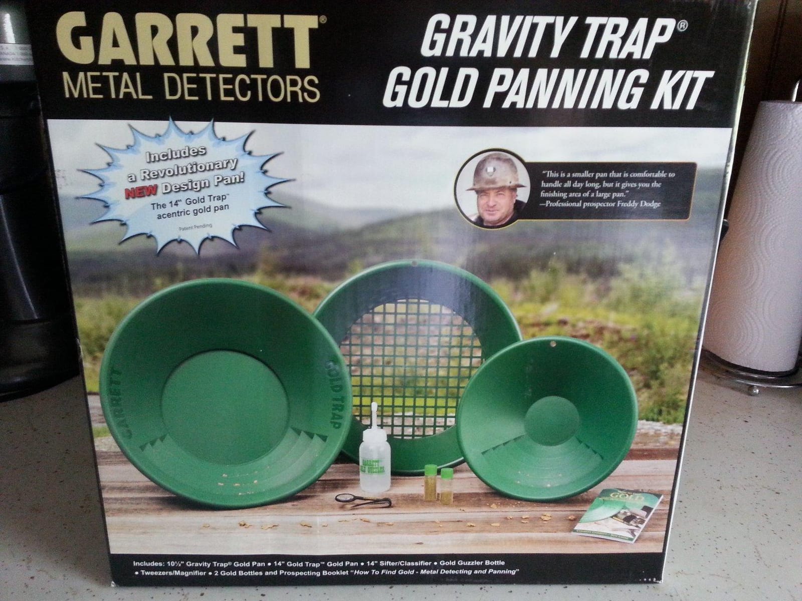 Garrett Complete Gold Pan Kit, 14