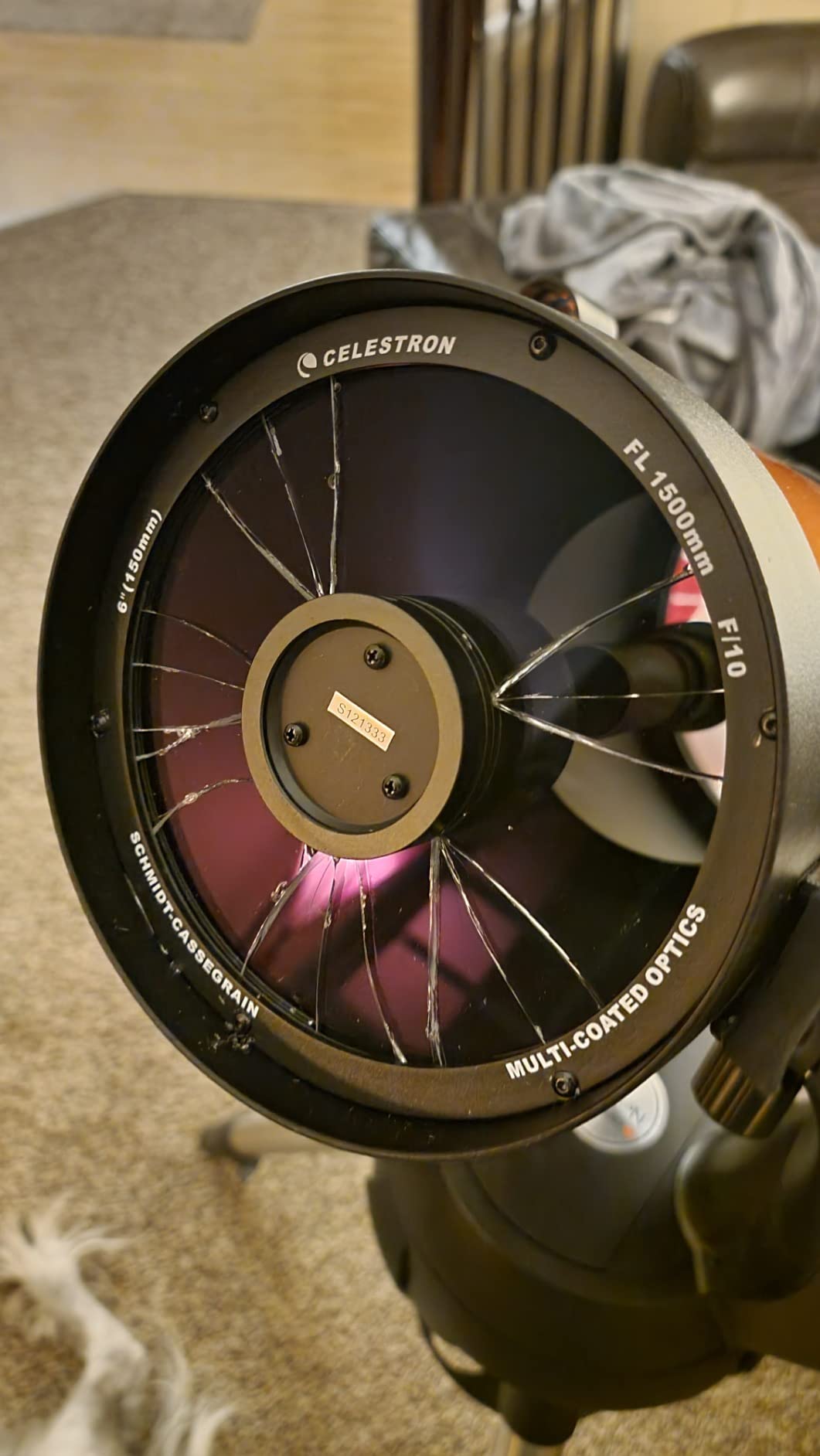 Celestron NexStar 6SE Schmidt-Cassegrain Telescope - Computerized | Fully Computerized GoTo Mount Automatically Locates and Tracks Celestial Objects customer photo 1