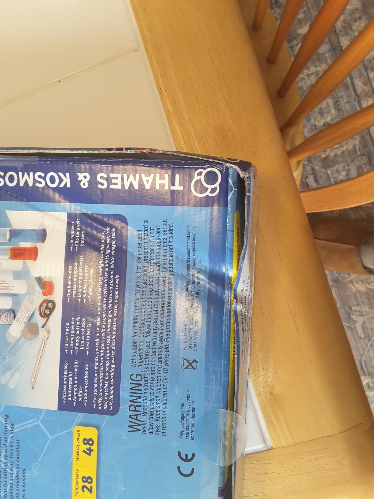 Thames & Kosmos Chemistry Chem C500 Science Kit with 28 Guided Experiments 48 Page Science Guide Parents' Choice Silver Award Winner, 13.1