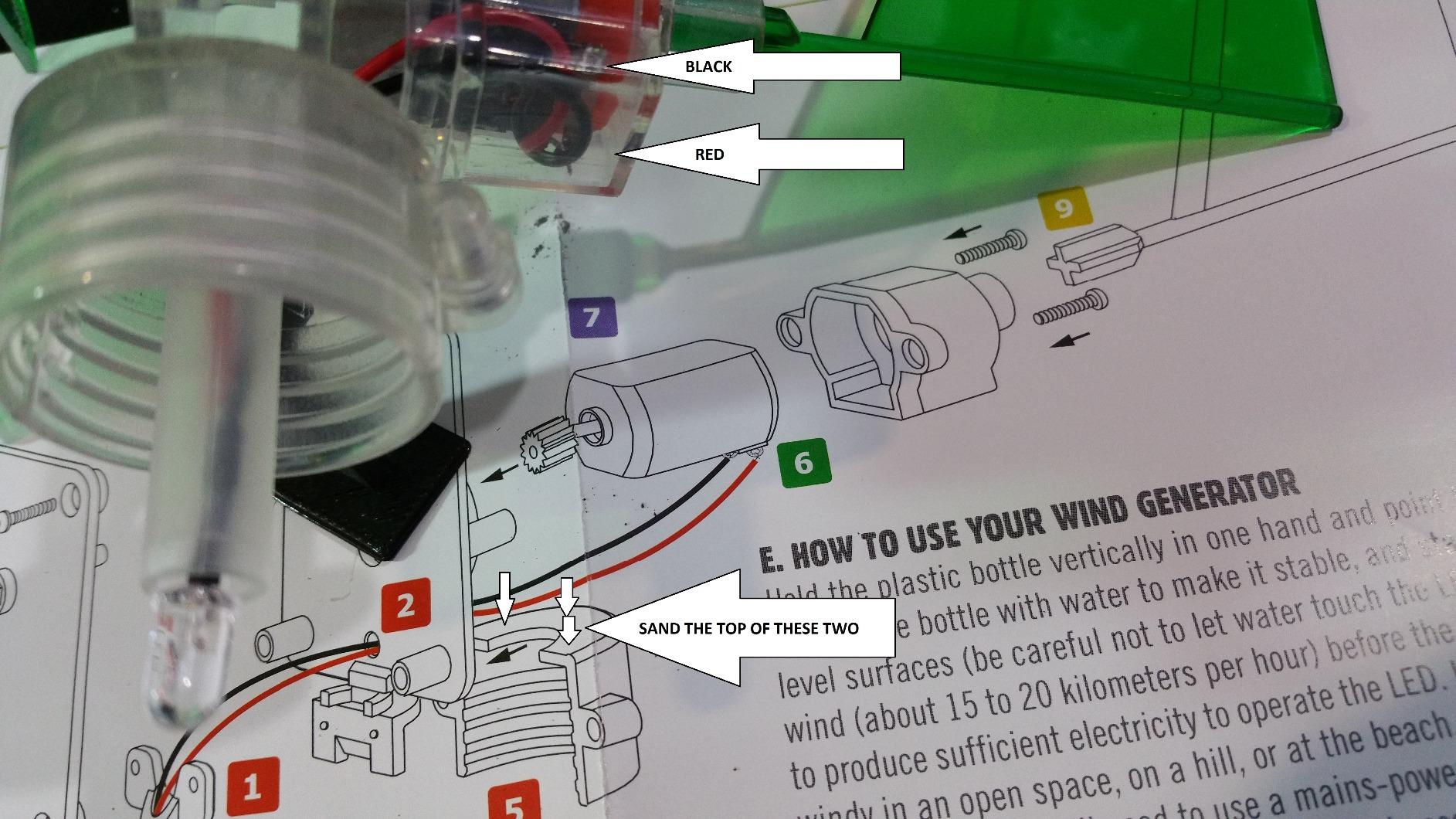 4M Toysmith, Green Science Windmill Generator Kit, DIY Science Kit With LED Lights, For Boys & Girls Ages 8+ (Packaging May Vary) customer photo 1