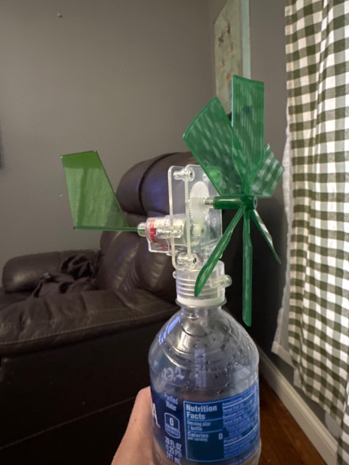 4M Toysmith, Green Science Windmill Generator Kit, DIY Science Kit With LED Lights, For Boys & Girls Ages 8+ (Packaging May Vary) customer photo 2