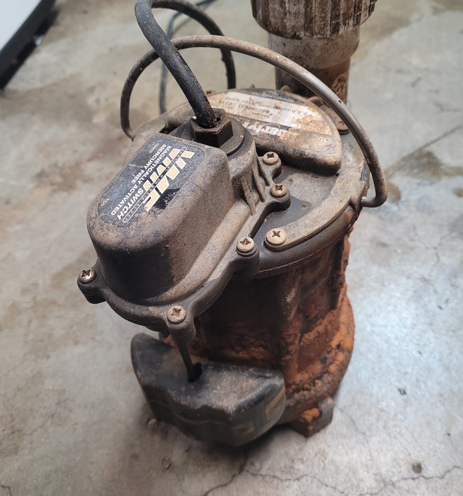 Liberty Pumps 257 1/2 HP Cast Iron Submersible Sump Pump, 1-1/2