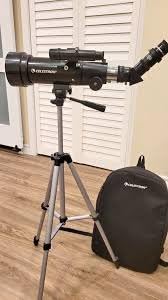 Celestron Travel Scope 70 Portable Refractor Telescope - 70mm Aperture, Fully-Coated Glass Optics customer photo 1