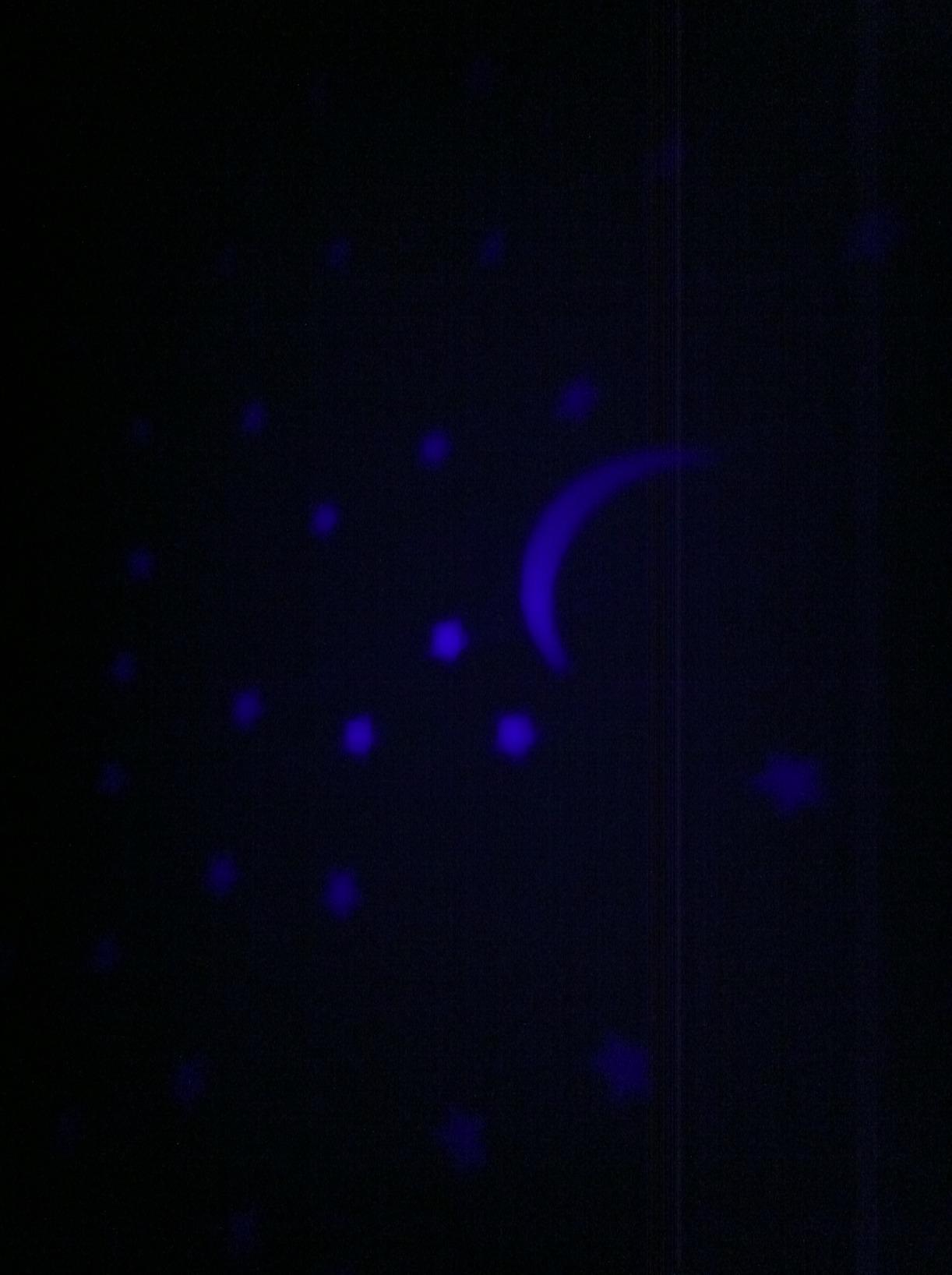 GE LED Moon and Star Projector Night Light, Battery Operated Tap Light | Ideal for Kids Bedrooms, Playrooms, and Nurseries - 17457 customer photo 1