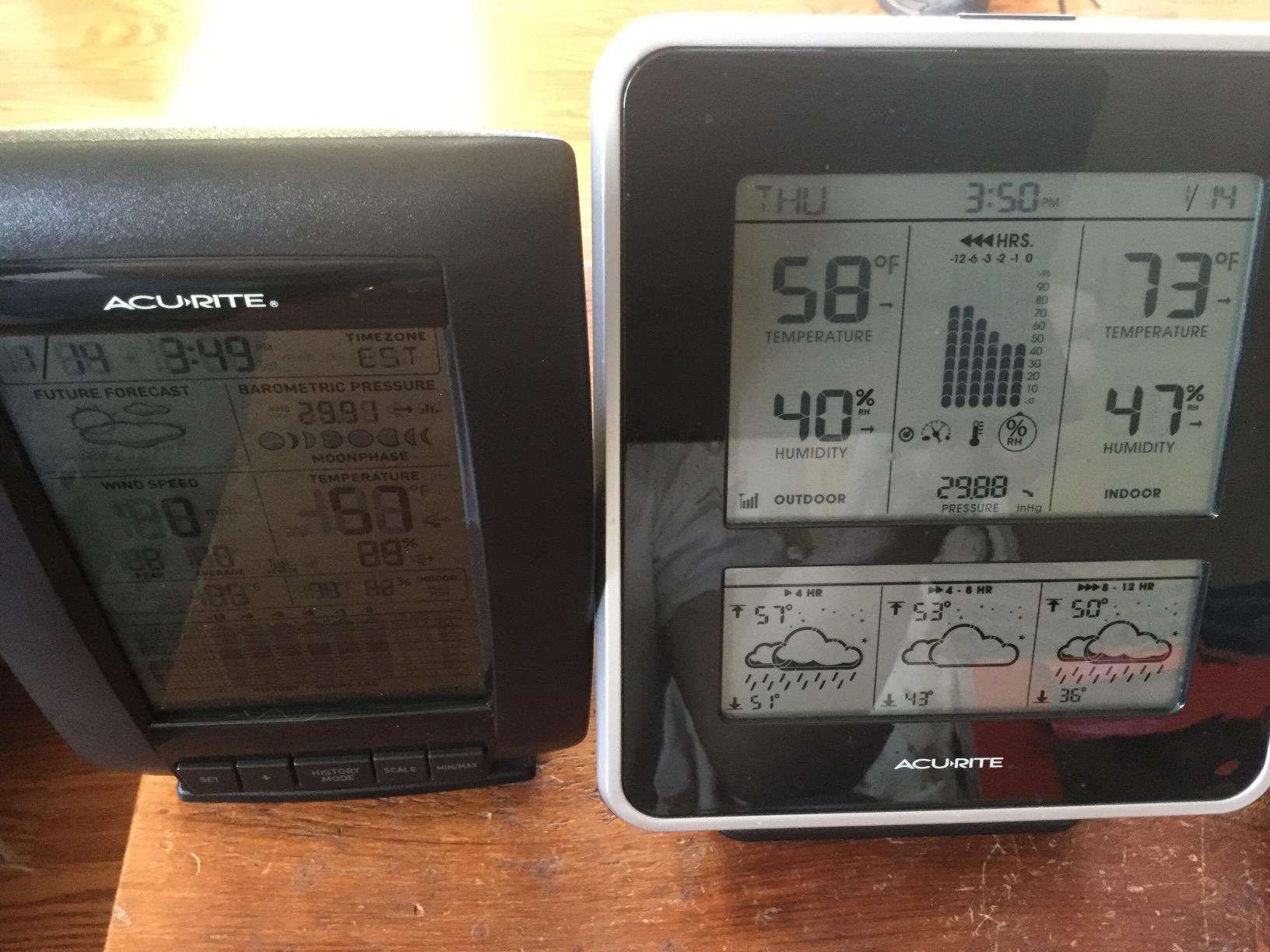 AcuRite 00634A3 Wireless Weather Station with Wind Sensor, Black customer photo 2