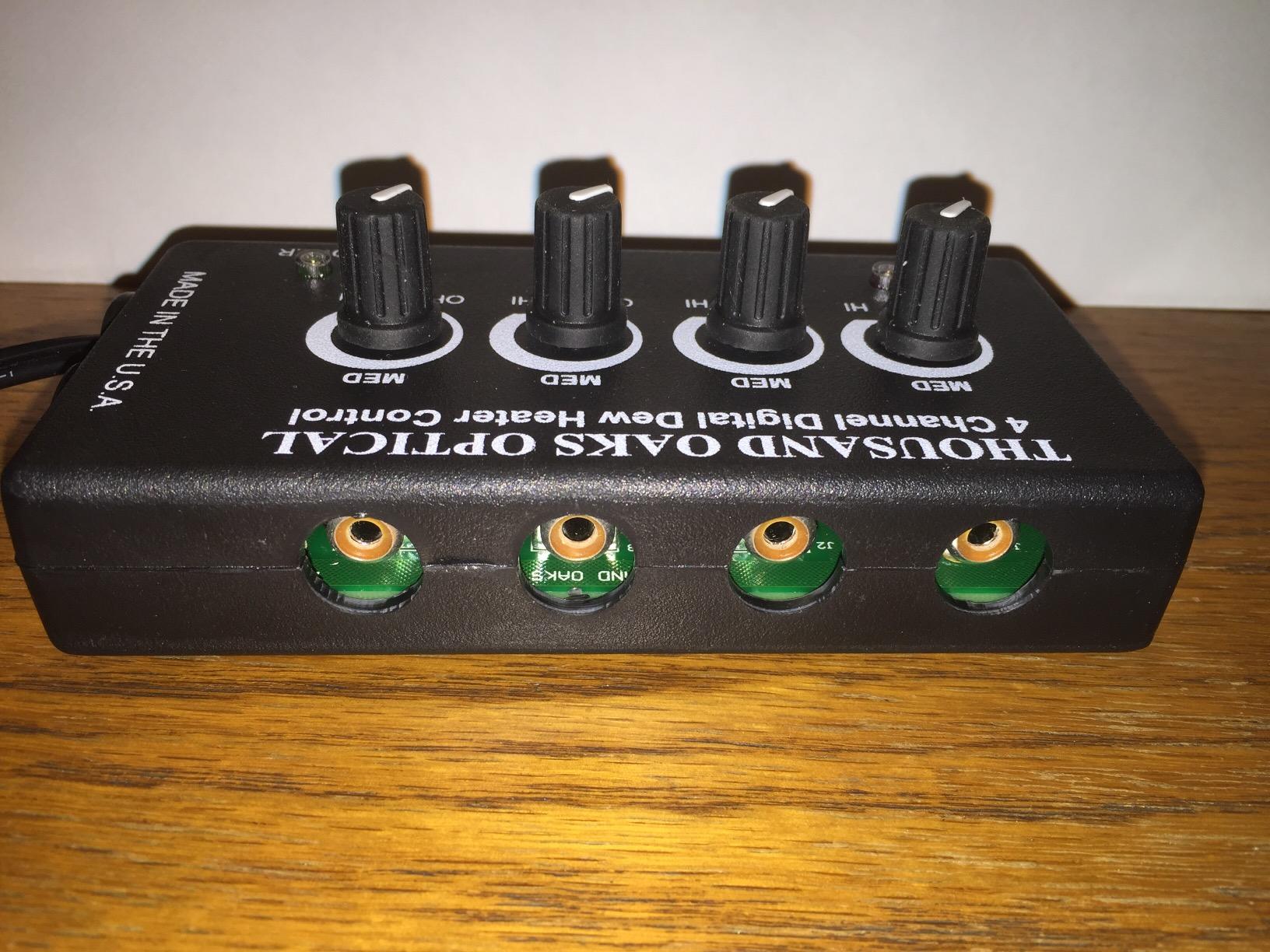 Thousand Oaks Four-Channel Digital Dew Heater Control Unit - Requires Heater Band/s customer photo 1