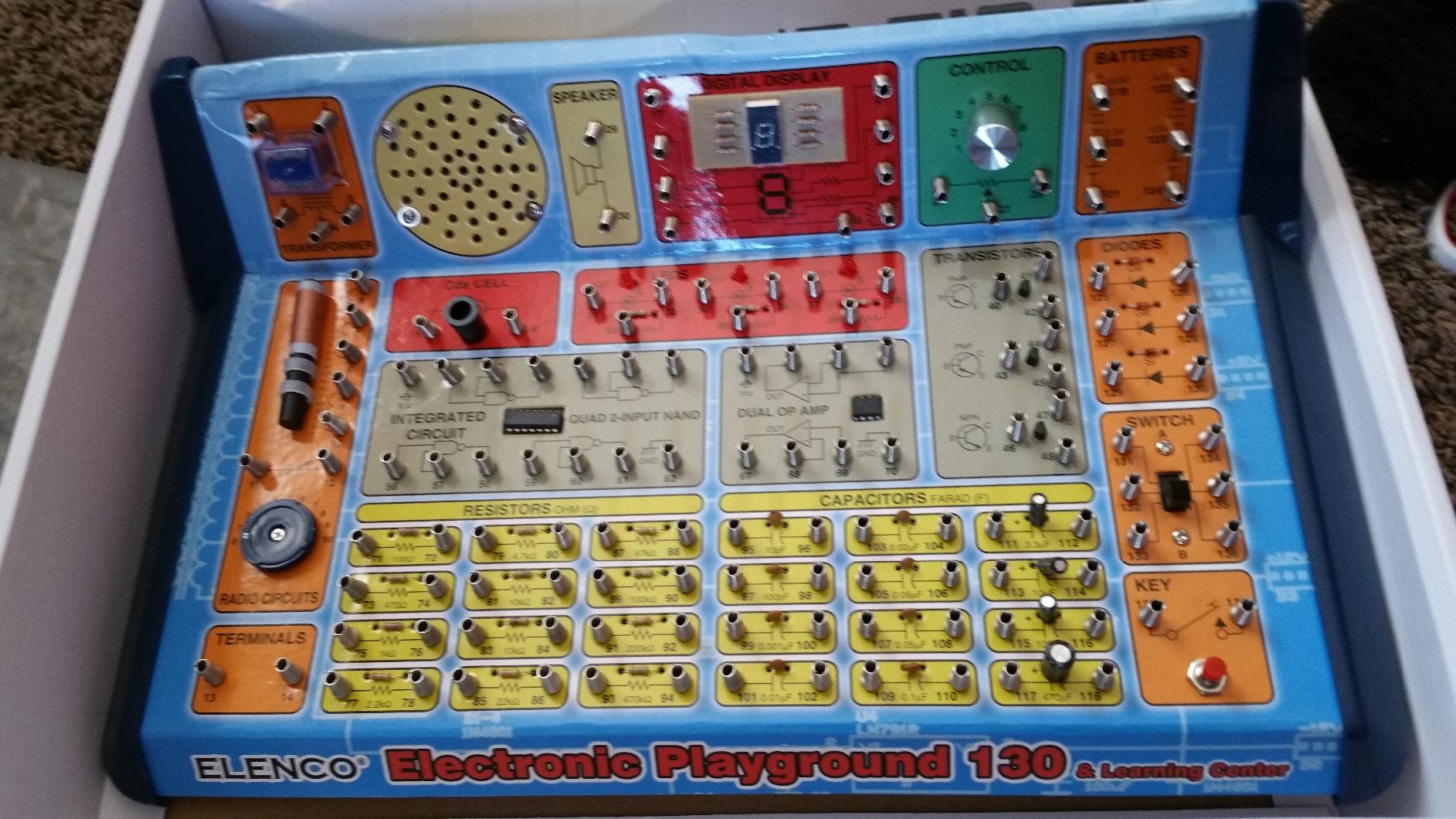 Elenco 130-in-1 Electronic Playground and Learning Center customer photo 1