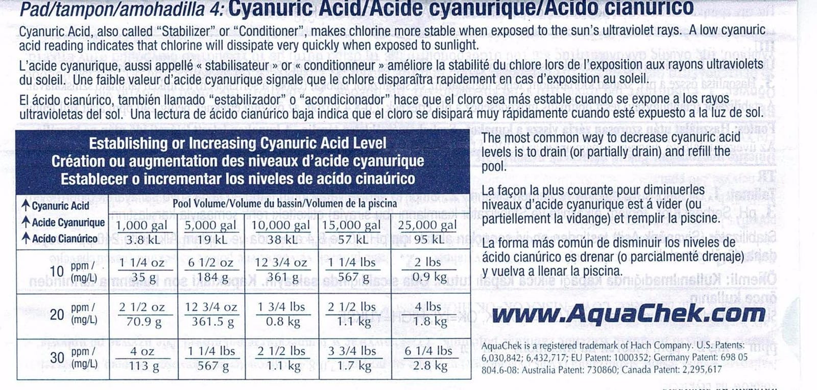 AquaChek Yellow 4-Way Pool and Spa Test Strips - 50 Yellow Test Strips - Swimming Pool Test Strips For pH, Free Chlorine, Total Alkalinity, and Cyanuric Acid - Quick and Accurate Results - Testing Kit customer photo 1