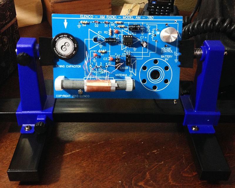 Elenco Two IC AM Radio Kit | Solder | Great STEM Project | SOLDERING REQUIRED customer photo 1