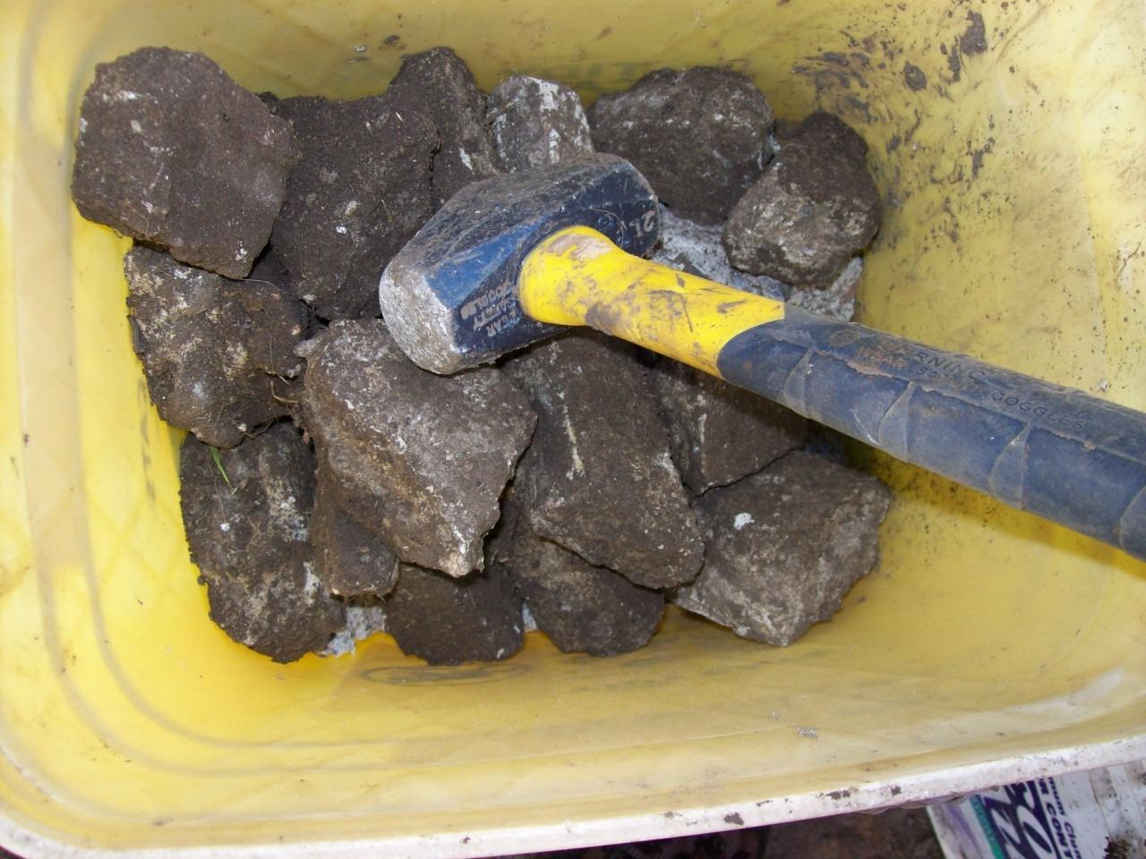 ESTWING Sure Strike Drilling/Crack Hammer, 3lb Hand Sledge, MRF3LB | Forged Steel Head, The Right Size For The Job, Versatility On The Job, Non-Slip Fiberglass Handle customer photo 1