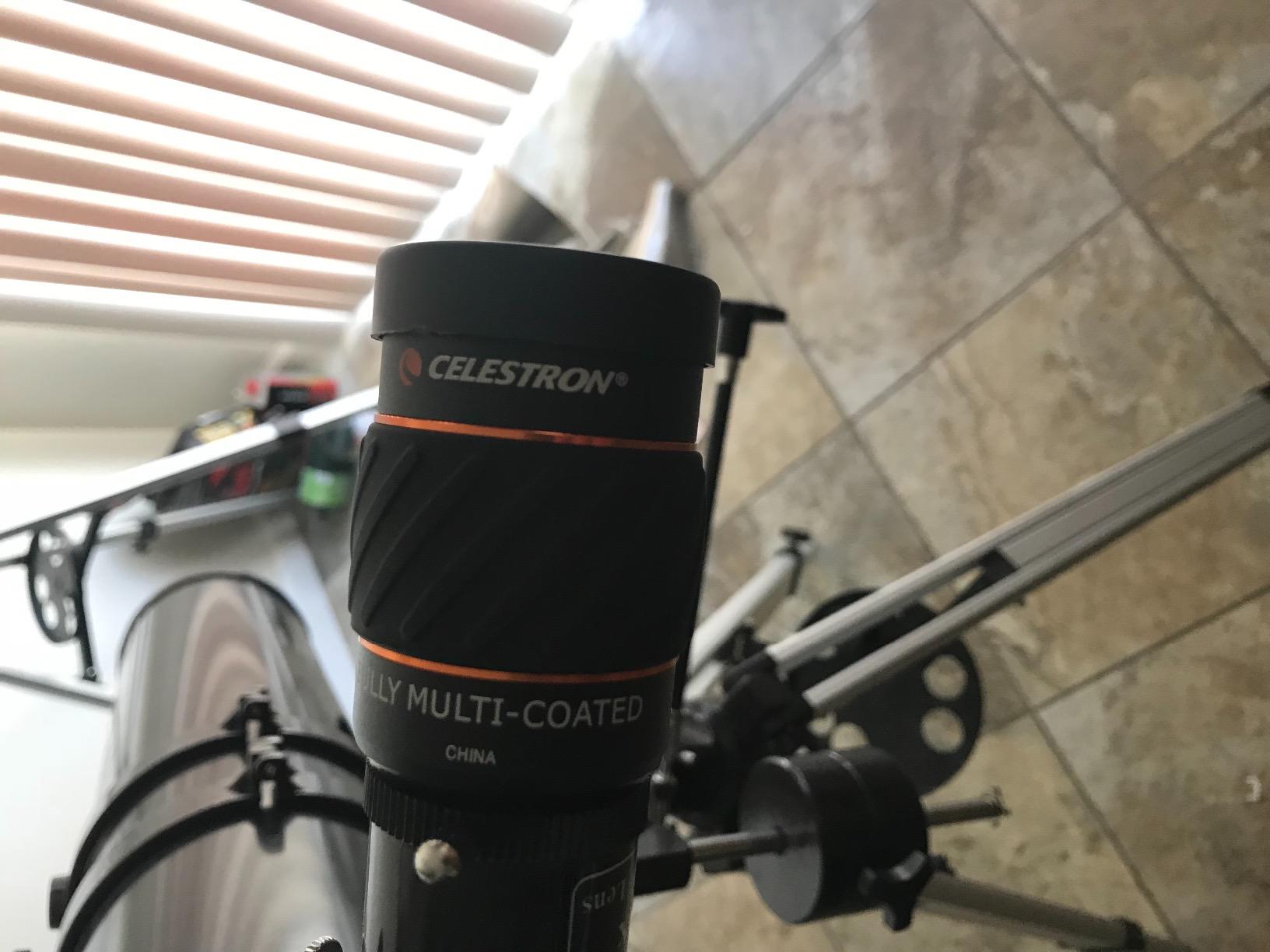 Celestron X-Cel LX 7mm Eyepiece for Telescopes - Moon & Planet Detail | High-Power Moon & Planet Views, 60° Wide Field of View, Long Eye Relief, Twist-Up Eyecup, Fully Multi-Coated Optics customer photo 1