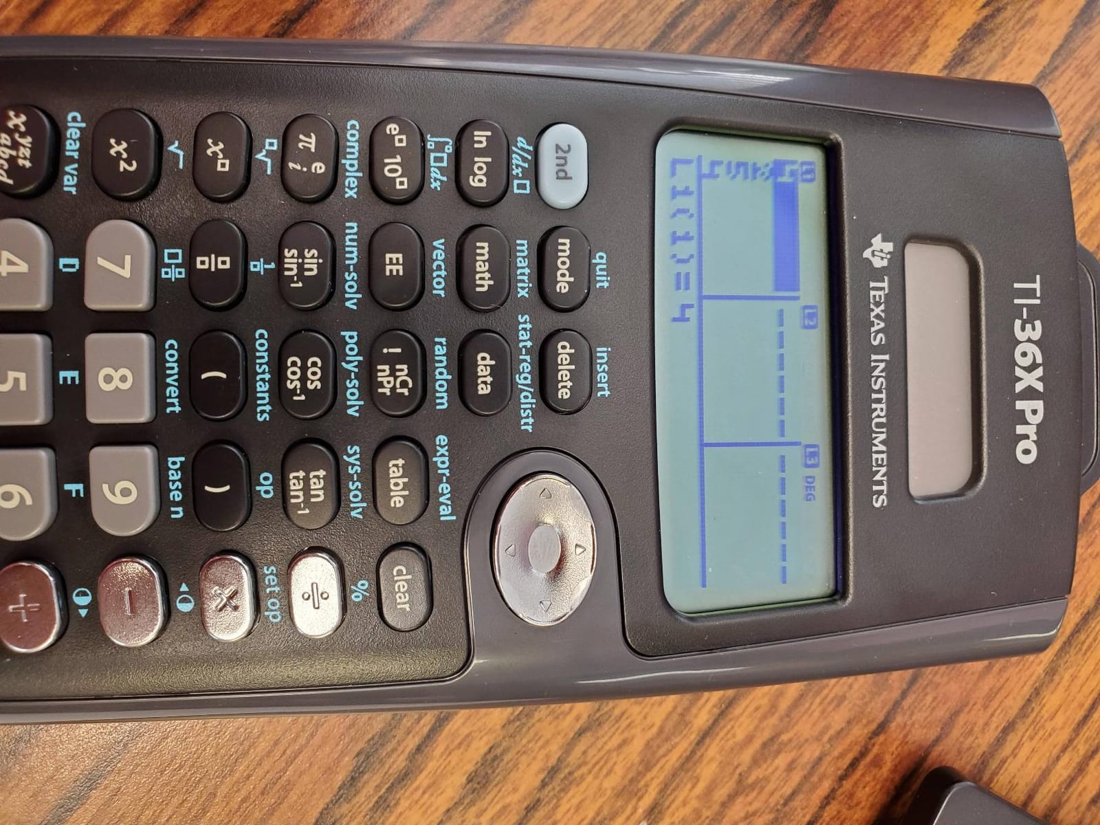 Texas Instruments TI-36X Pro Engineering/Scientific Calculator | 9.7 Inch | Black customer photo 2