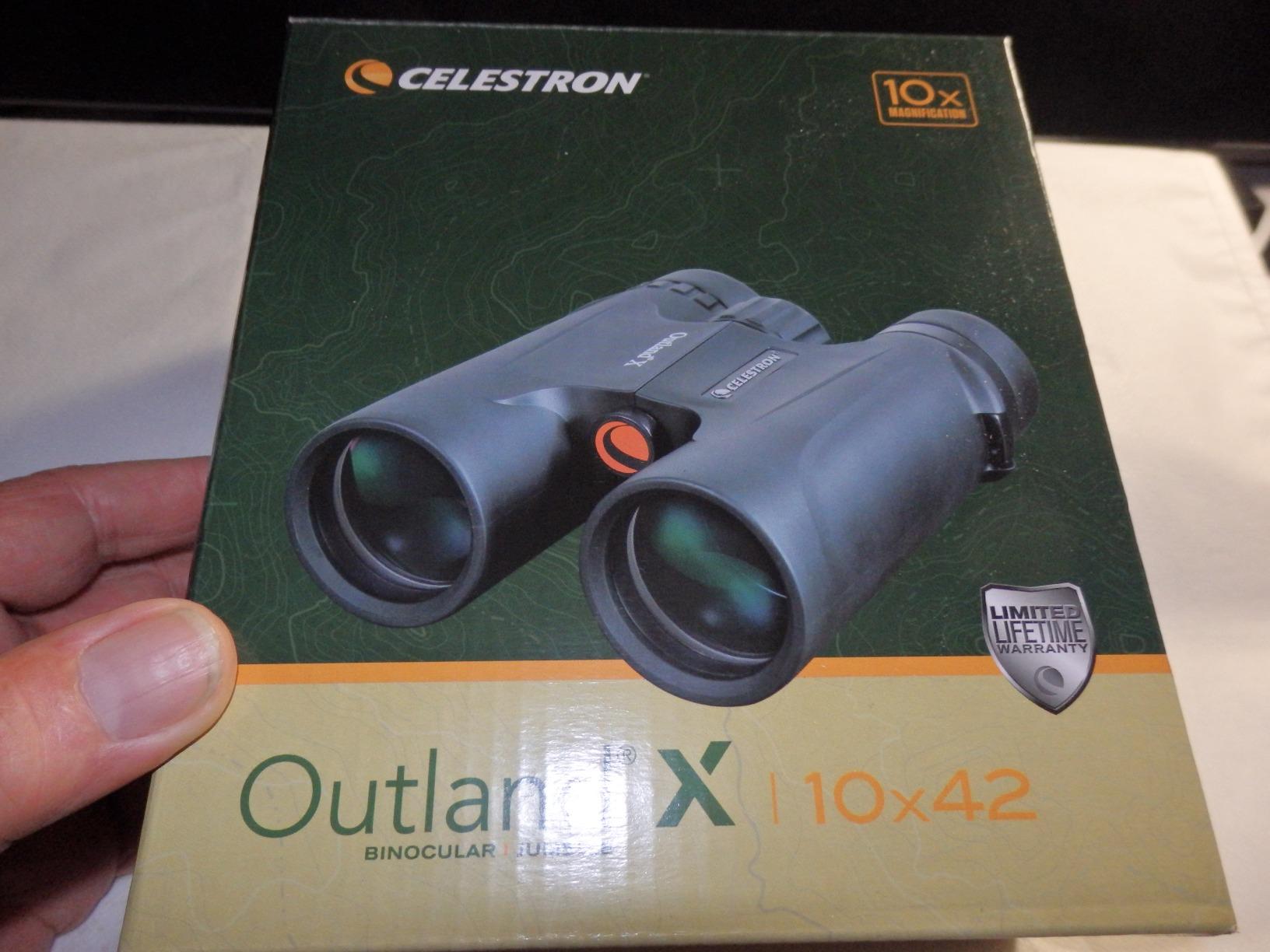 Celestron Outland X 10x42 Binoculars for Wildlife & Hunting | Built for the Outdoors, Rugged Rubber-Armored Body, Waterproof, BaK-4 Prisms, Multi-Coated Optics, Bright, Clear Views customer photo 2