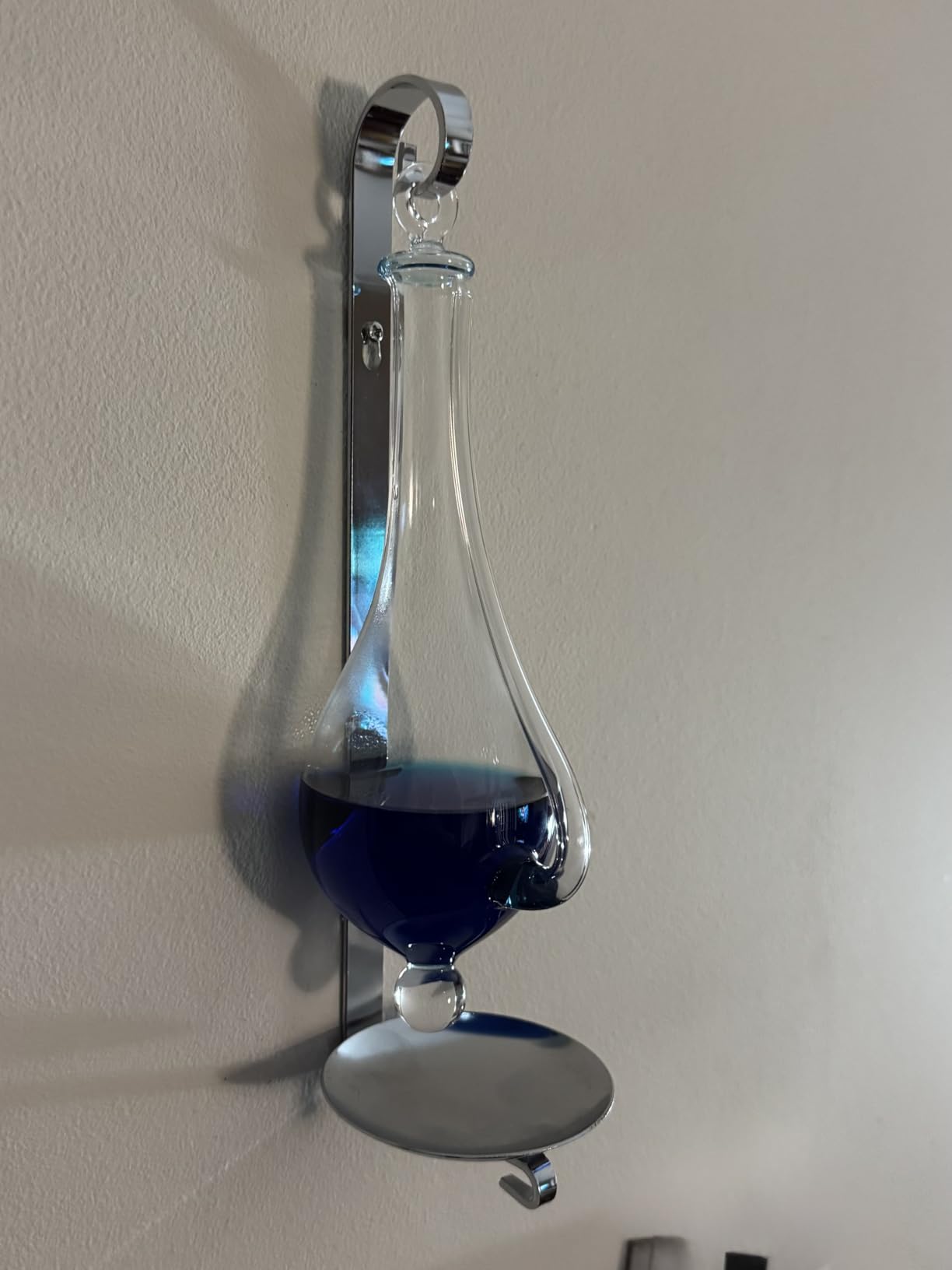 Ambient Weather B1025C Antique Storm Glass Wall Mount Liquid Barometer customer photo 1