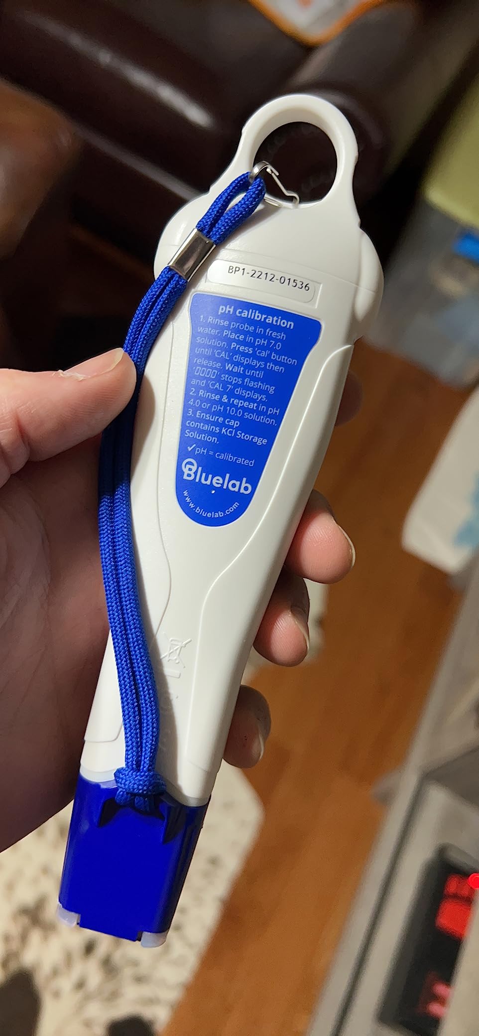 Bluelab pH Pen - ± 0.1 pH Accurate - Durable Double Junction Probe | Waterproof and Floats - Auto Temperature Compensation - Made in NZ customer photo 1