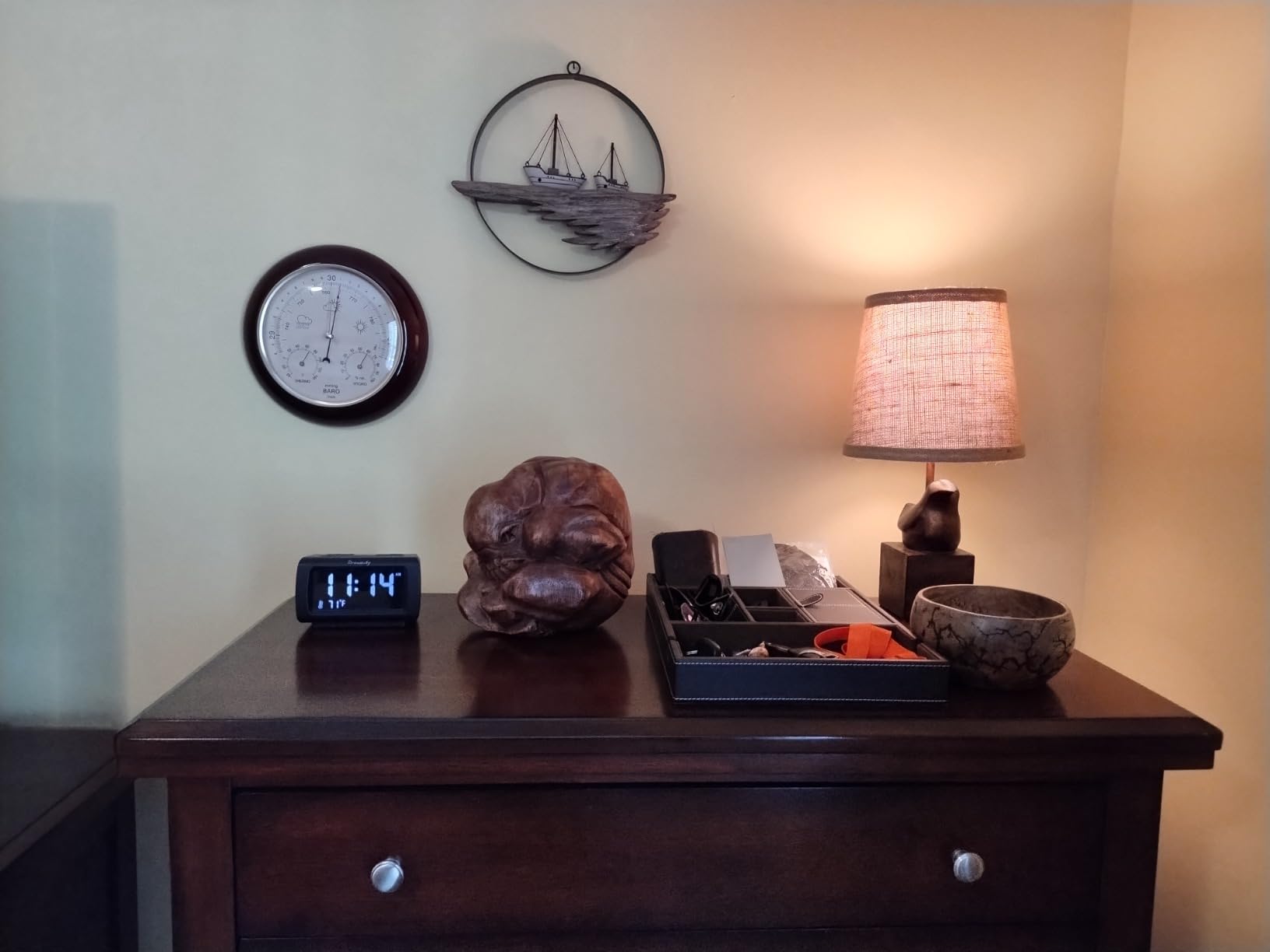 Ambient Weather WS-YG302A WS-YG302-Y Traditional Barometer customer photo 1