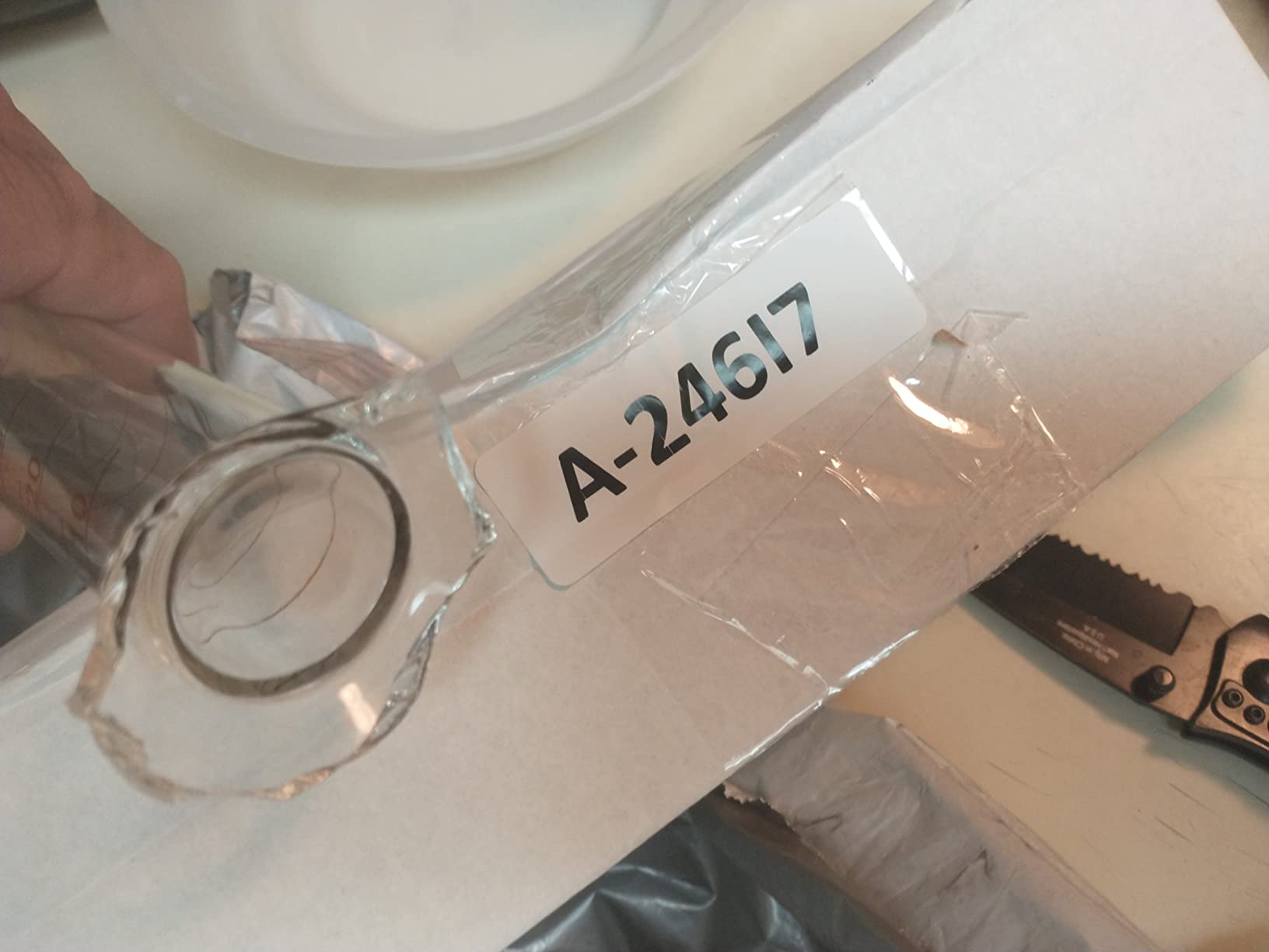 213C2 Karter Scientific Glass Graduated Cylinder 3 Piece Set 10, 50 & 100ml customer photo 2