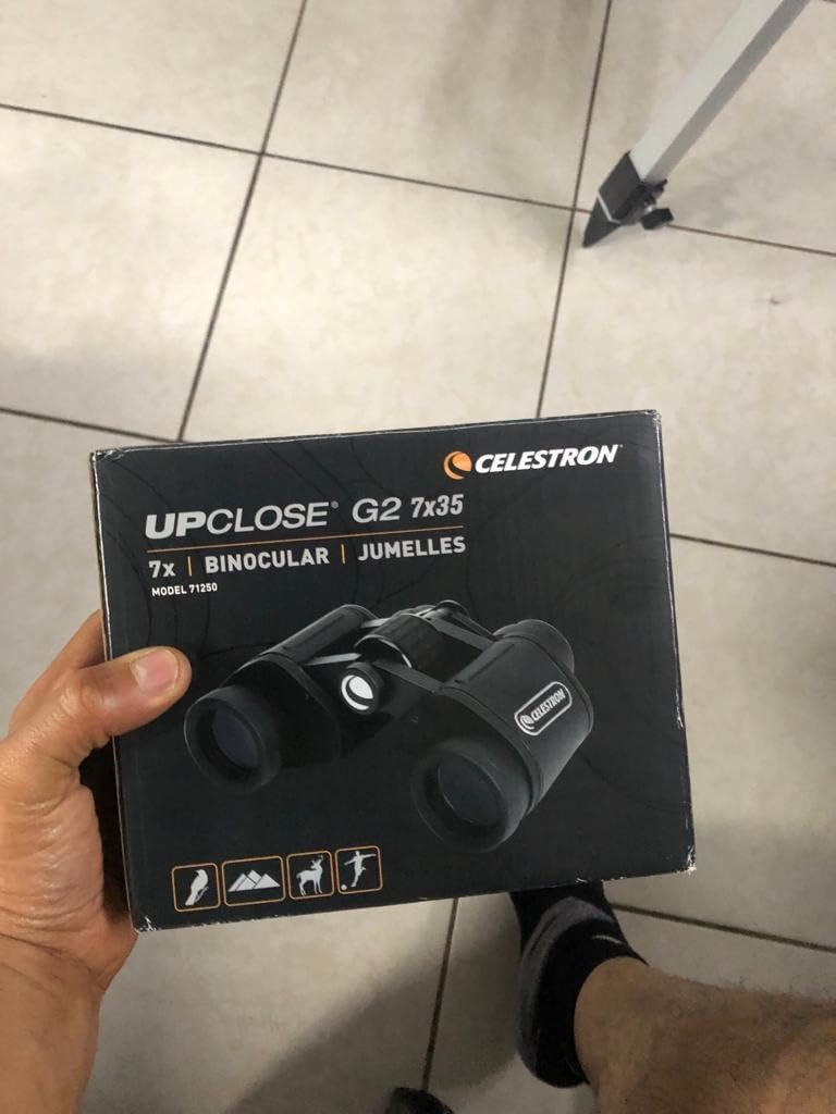 Celestron UpClose G2 7x35 Porro Binocular - Ideal for Birding & Outdoor | Wide-Field 7x Magnification, Traditional Porro Prism Design, Multi-Coated Optics customer photo 1