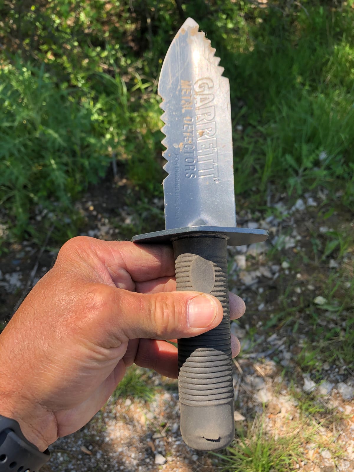Garrett Edge Digger with Sheath, 7.5 inches, Black customer photo 1