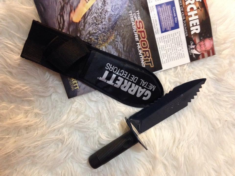 Garrett Edge Digger with Sheath, 7.5 inches, Black customer photo 2
