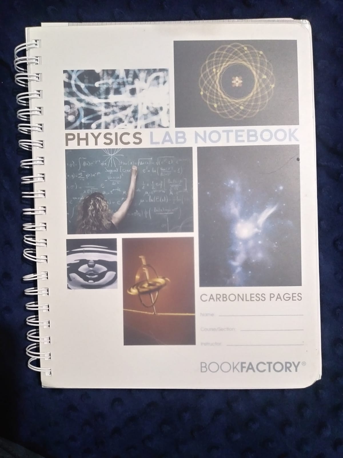 BookFactory Carbonless Student Lab Notebook, 50 Sets of Duplicator Pages customer photo 2