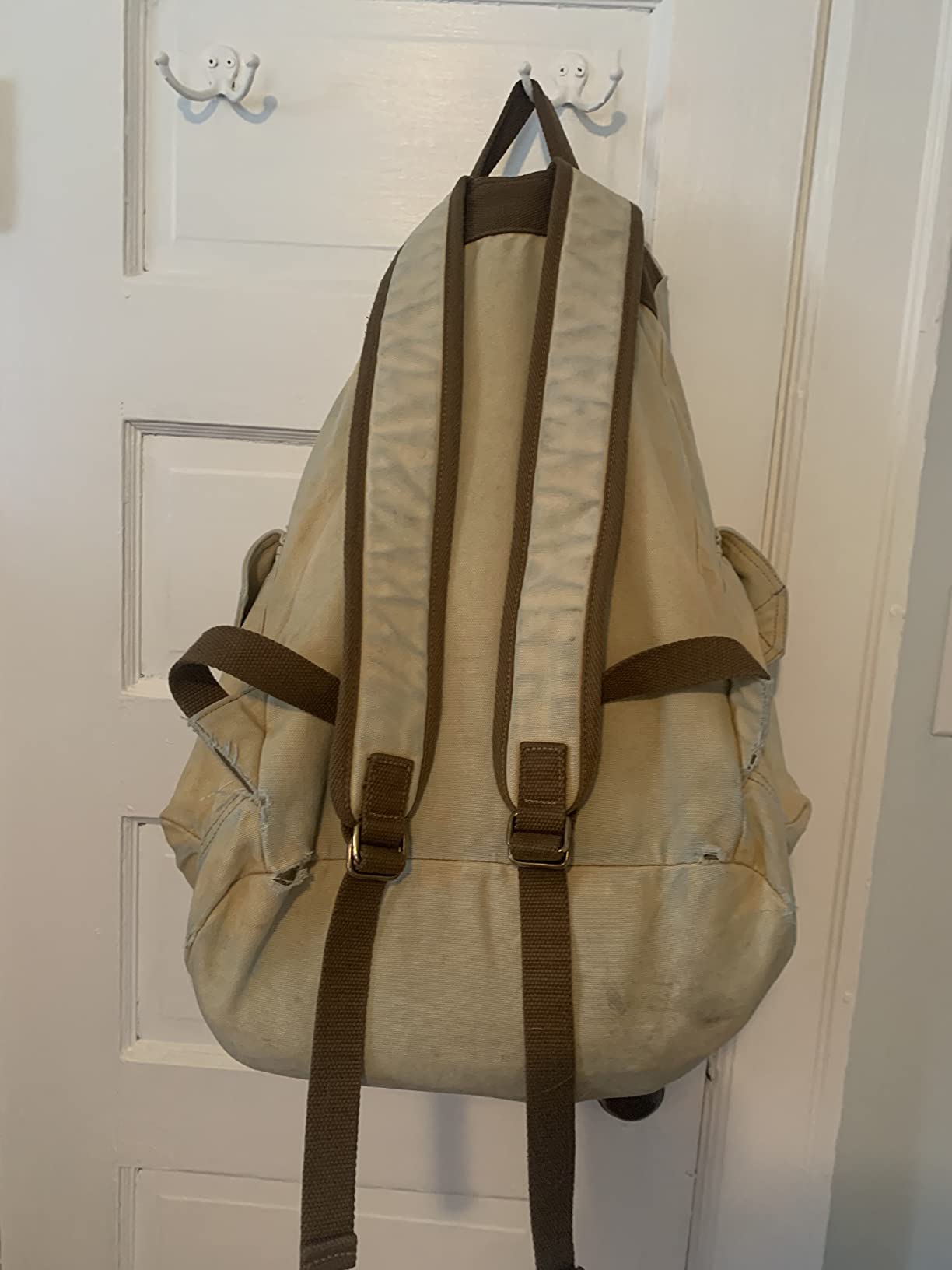 GOOTIUM 21101AMG Specially High Density Thick Canvas Backpack Rucksack, Field Tan, Large customer photo 1