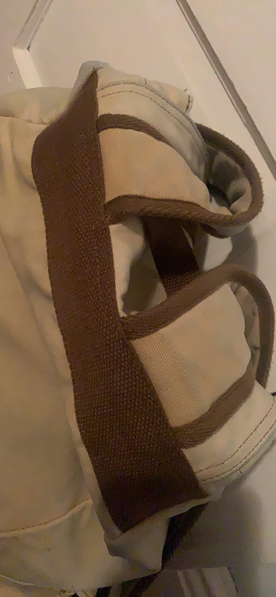 GOOTIUM 21101AMG Specially High Density Thick Canvas Backpack Rucksack, Field Tan, Large customer photo 2