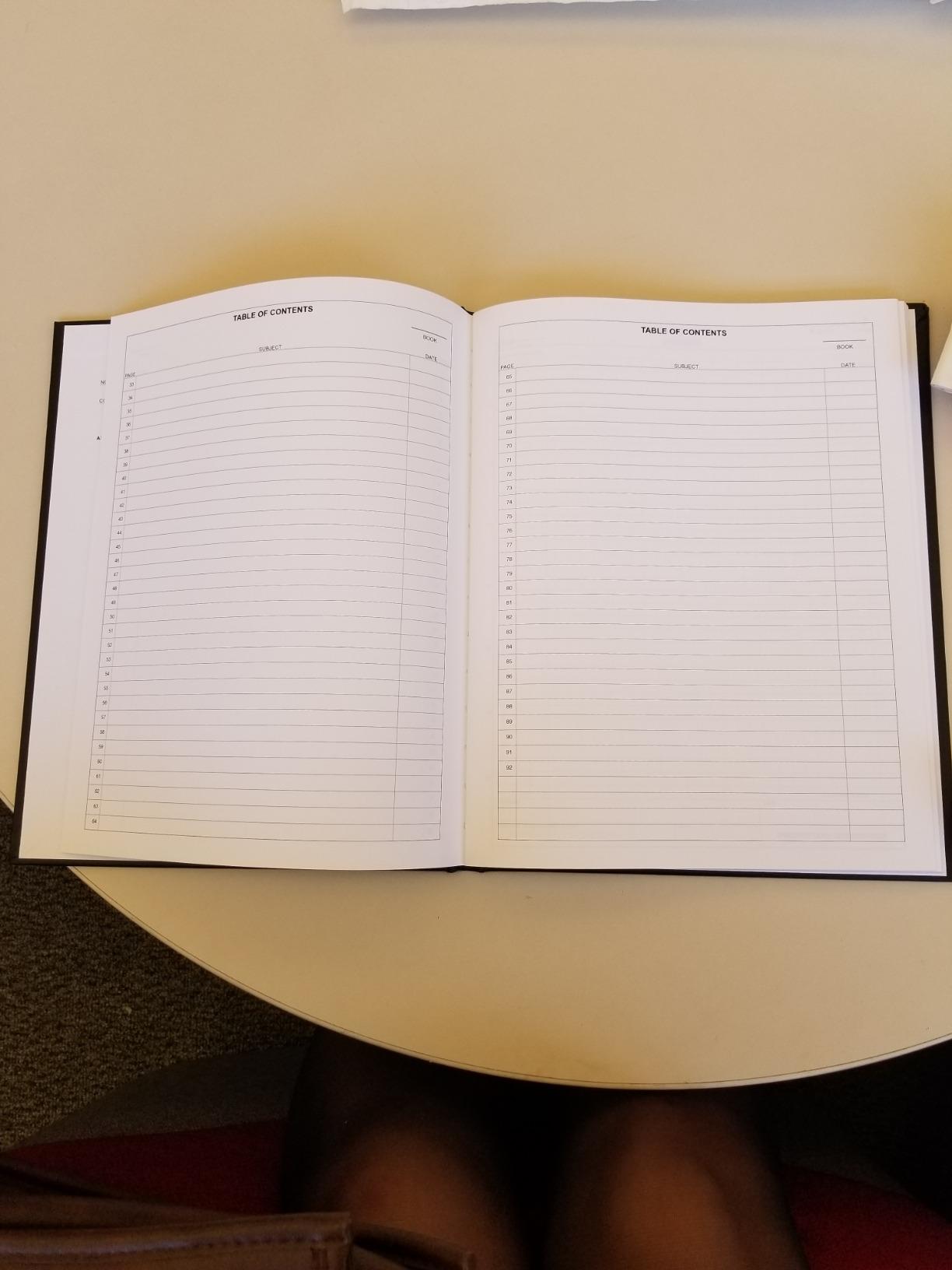 BookFactory Lab Notebook (0.25