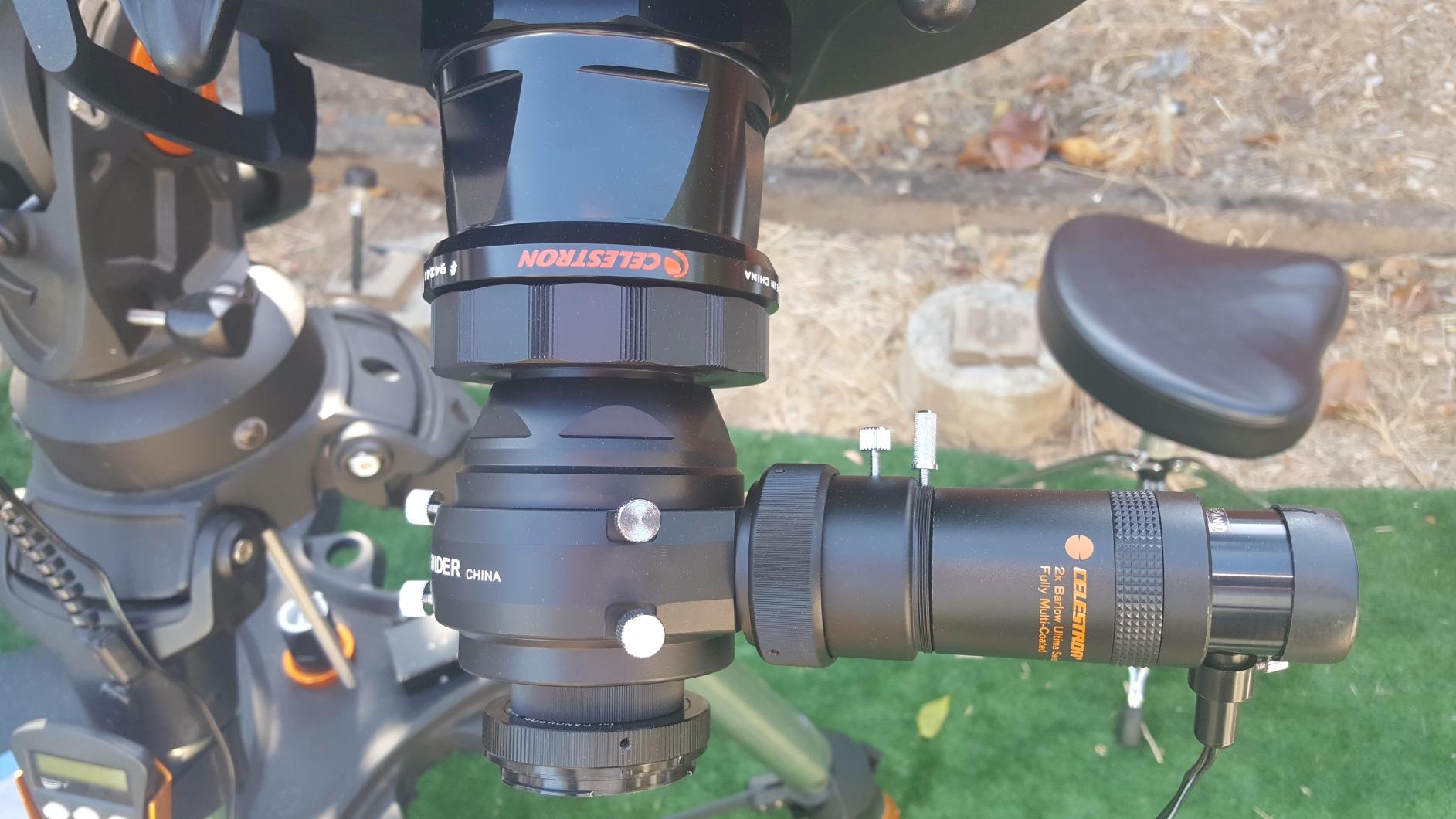 Celestron Off-Axis Guider for Long-Exposure Astrophotography | Precision Guiding with No Separate Guide Scope Required, Large Prism Design, DSLR & Astronomy Camera Compatible, T-Thread customer photo 1