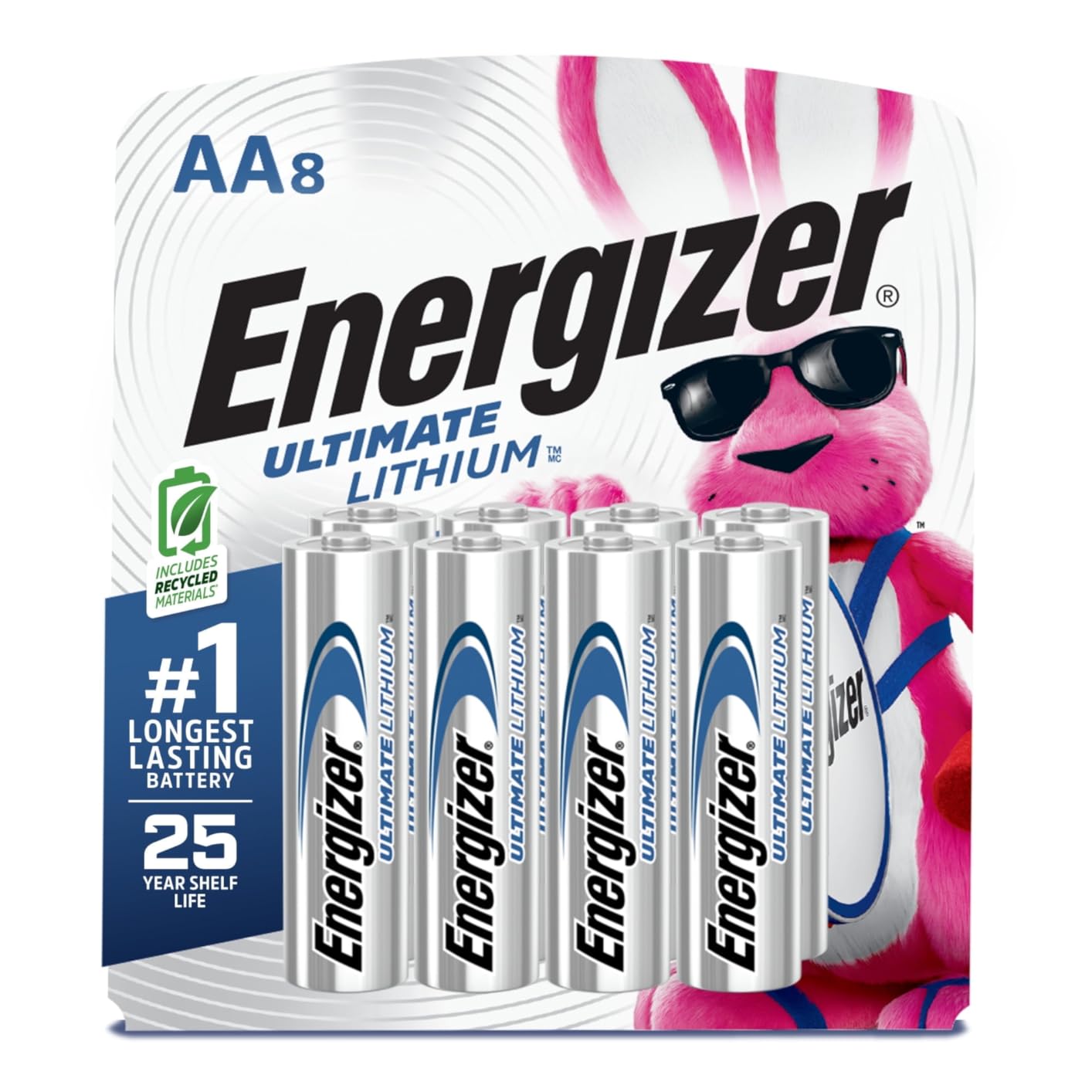 Energizer Ultimate Lithium AA Batteries (8 Pack), 1.5V Lithium Double A Batteries customer photo 1