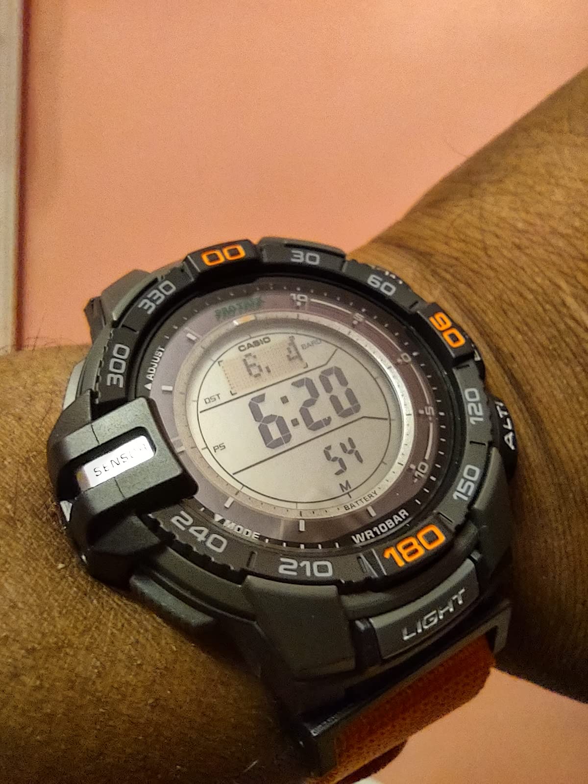 Casio Men's Pro Trek PRG-270-1 Tough Solar Triple Sensor Multifunction Digital Sport Watch customer photo 1