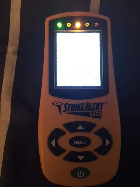 HD Lightning Detector, Yellow customer photo 2