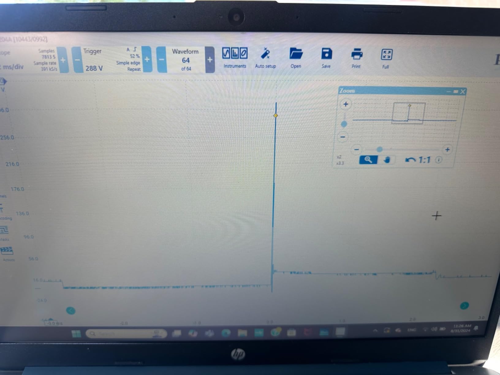 Pico Technology PicoScope 2204A Oscilloscope 2 Channel 10 MHz Bandwidth USB | Portable, 100 MS/s Sampling Rate, 8 kS capture memory with Probes, PS7 Software and Waveform Generator customer photo 1