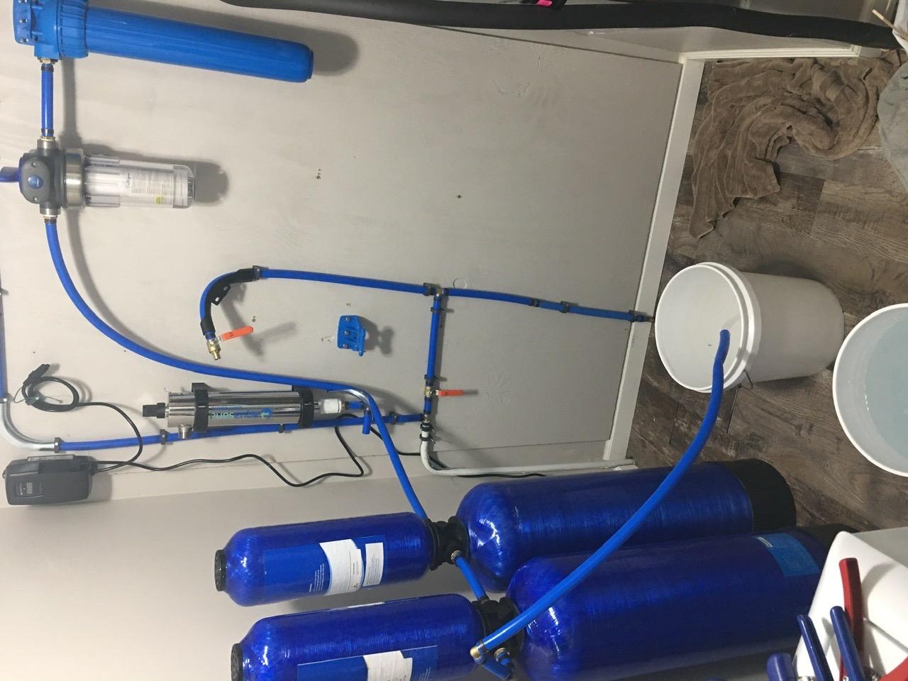 Aquasana Whole House Well Water Filter | 500K Gal | UV | EQ-Well-UV-PRO-AST | 5-Year Filter | 14.7 GPM | Carbon & KDF | Reduces Bacteria & Viruses | Salt-Free Scale Control | Pro Kit | 5-Year Warranty customer photo 1
