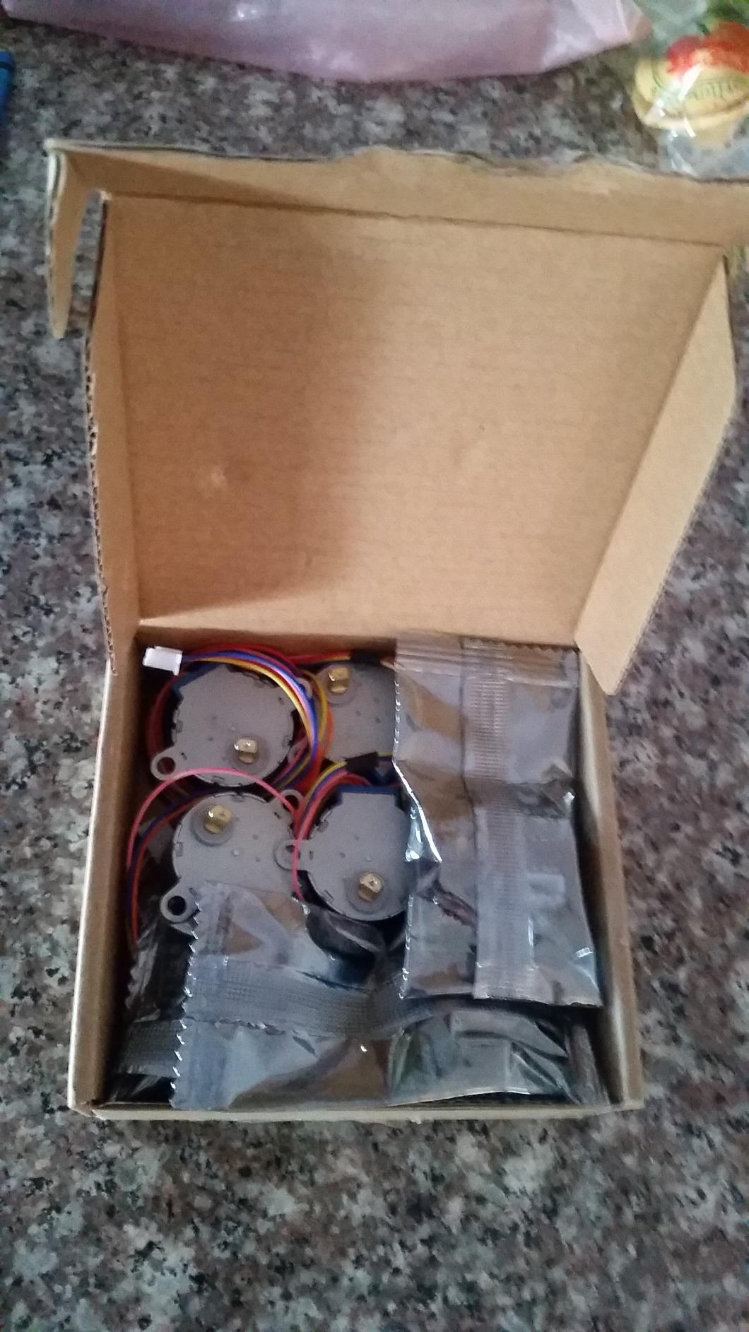 HiLetgo 5pcs ULN2003 28BYJ-48 4-Phase Stepper Motor with 5V Drive Board for Arduino PI PIC Raspberry Pi customer photo 1