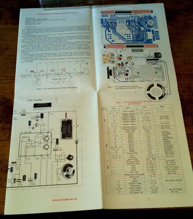 Tecsun 2P3 AM Radio Receiver Kit - DIY for Enthusiasts, Build it into a Radio case! customer photo 2