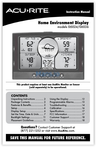 AcuRite Wireless Indoor Outdoor Temperature and Humidity Sensor with A-B-C Switch (06002M / 592TXR) customer photo 2
