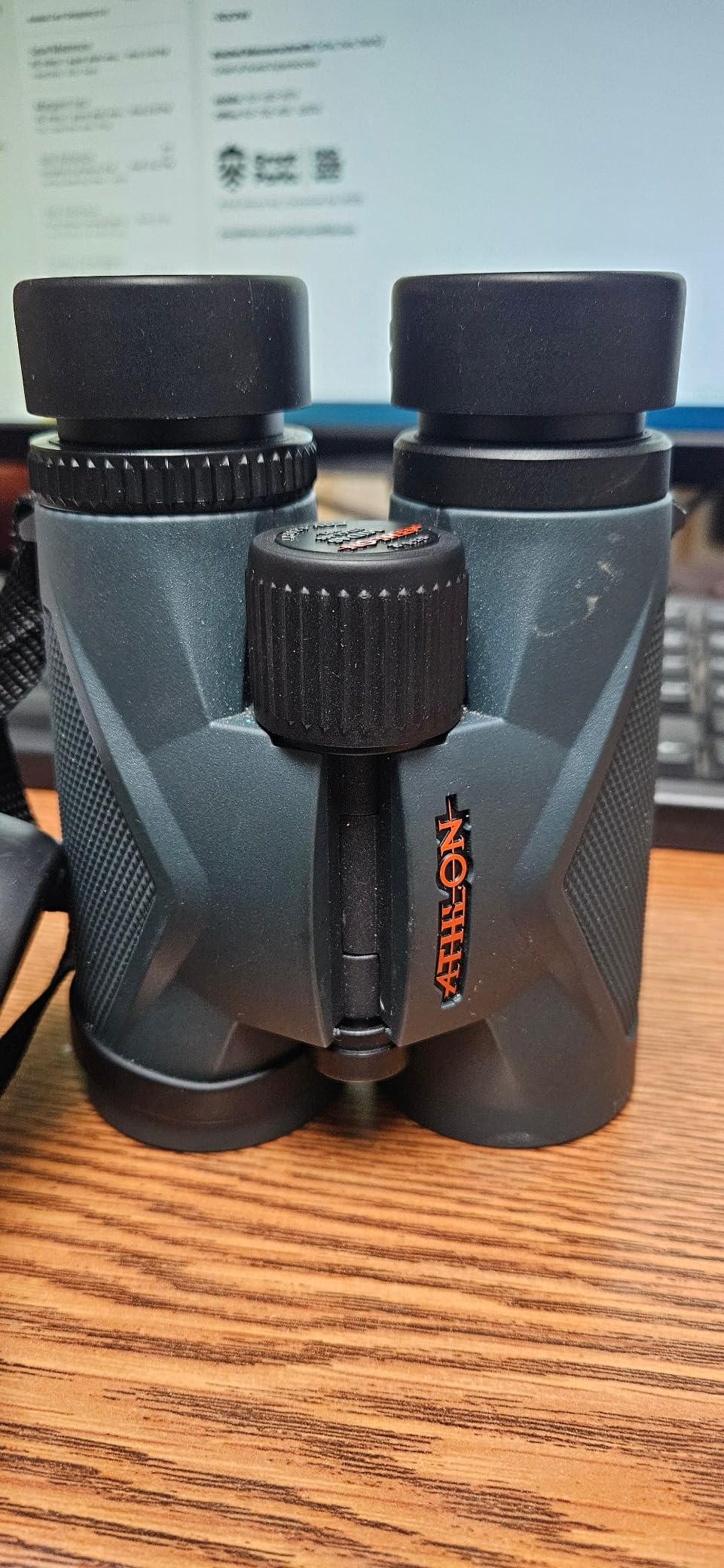 Athlon Optics 8x42 Midas UHD Gray Binoculars with ED Glass for Adults and Kids, High-Powered Binoculars for Hunting, Birdwatching | ED Glass, Eye Relief, Waterproof and Fogproof customer photo 2