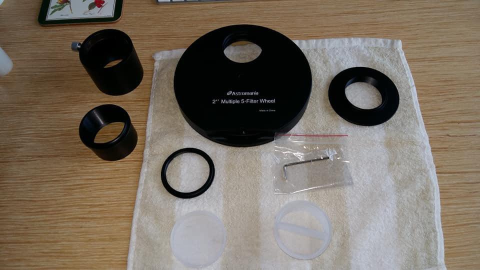 Astromania Filter Wheel 2inch, Telescope Accessory 5 Position Filter Holder customer photo 2
