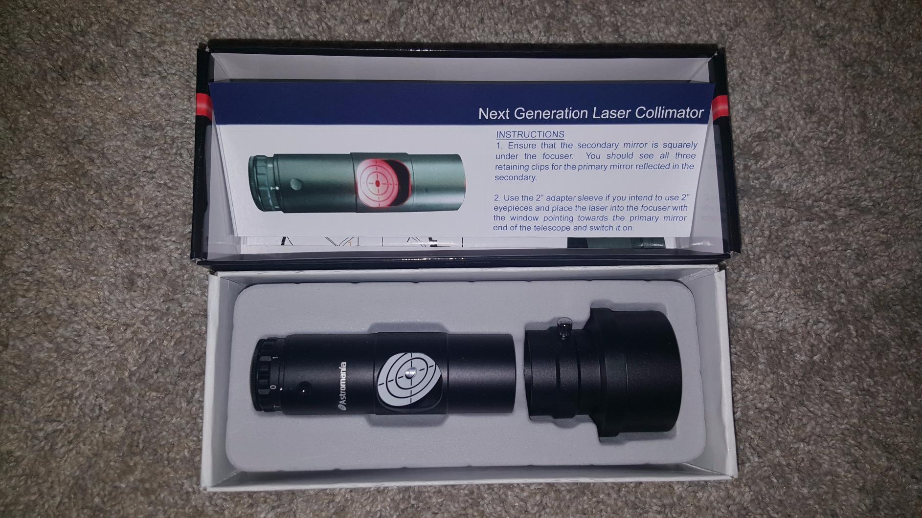 Astromania Laser Collimator Telescope Alignment 1.25/2