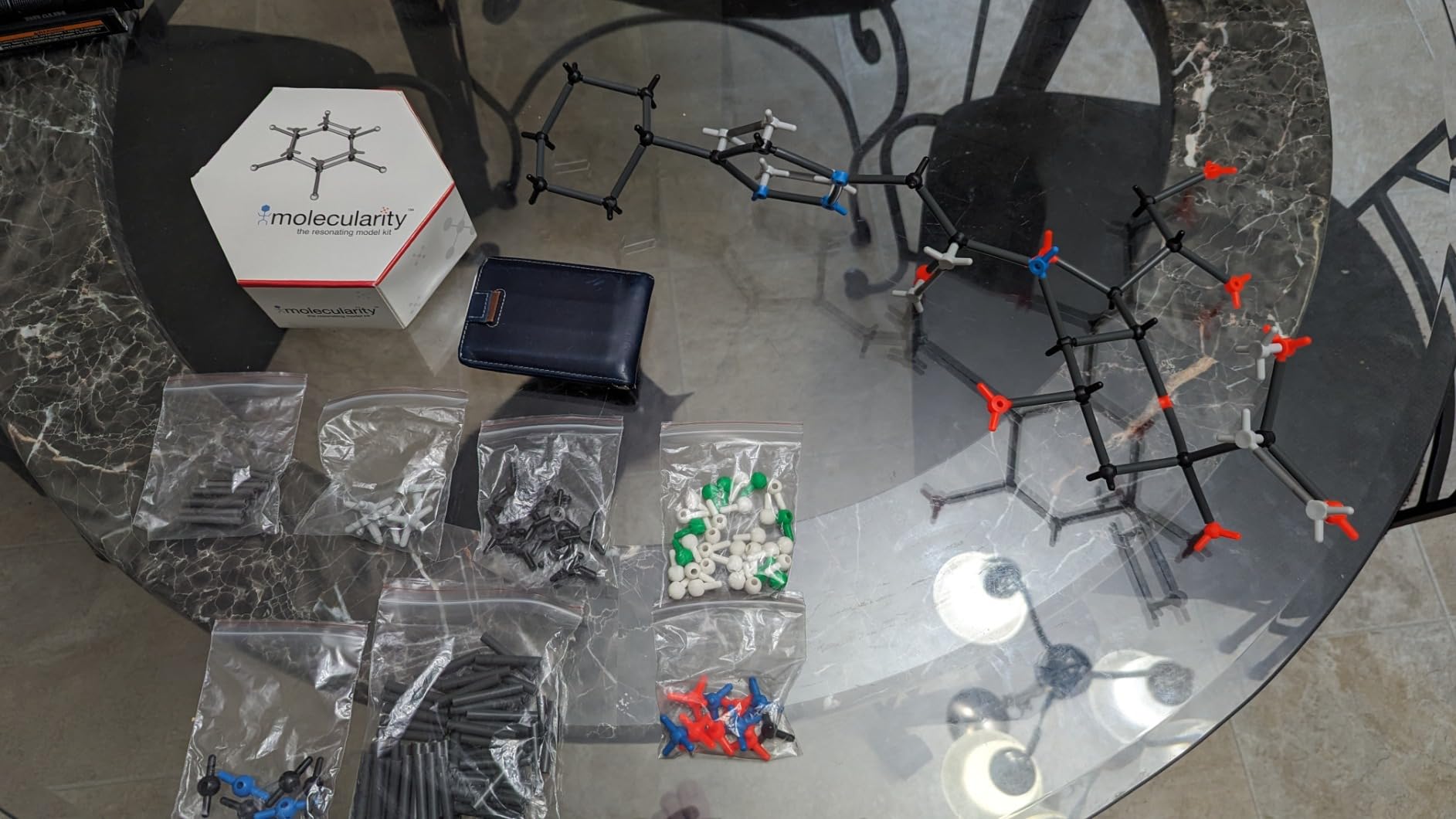 Organic Chemistry Student Molecular Model Kit by Molecularity 200 + Pieces customer photo 1