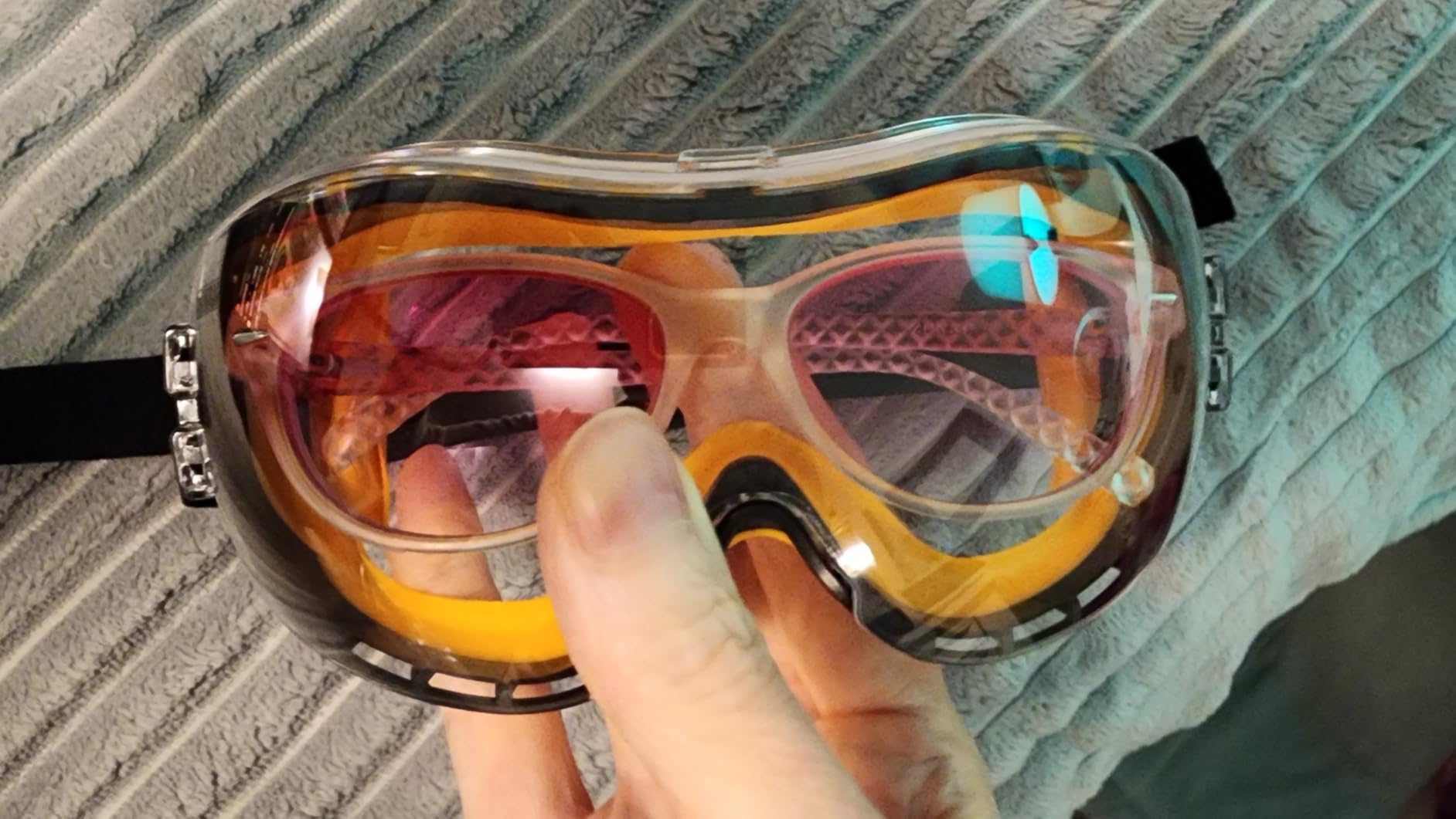 Dewalt DPG82 Concealer Anti-Fog Dual Mold Safety Goggle - 1 Pair customer photo 2