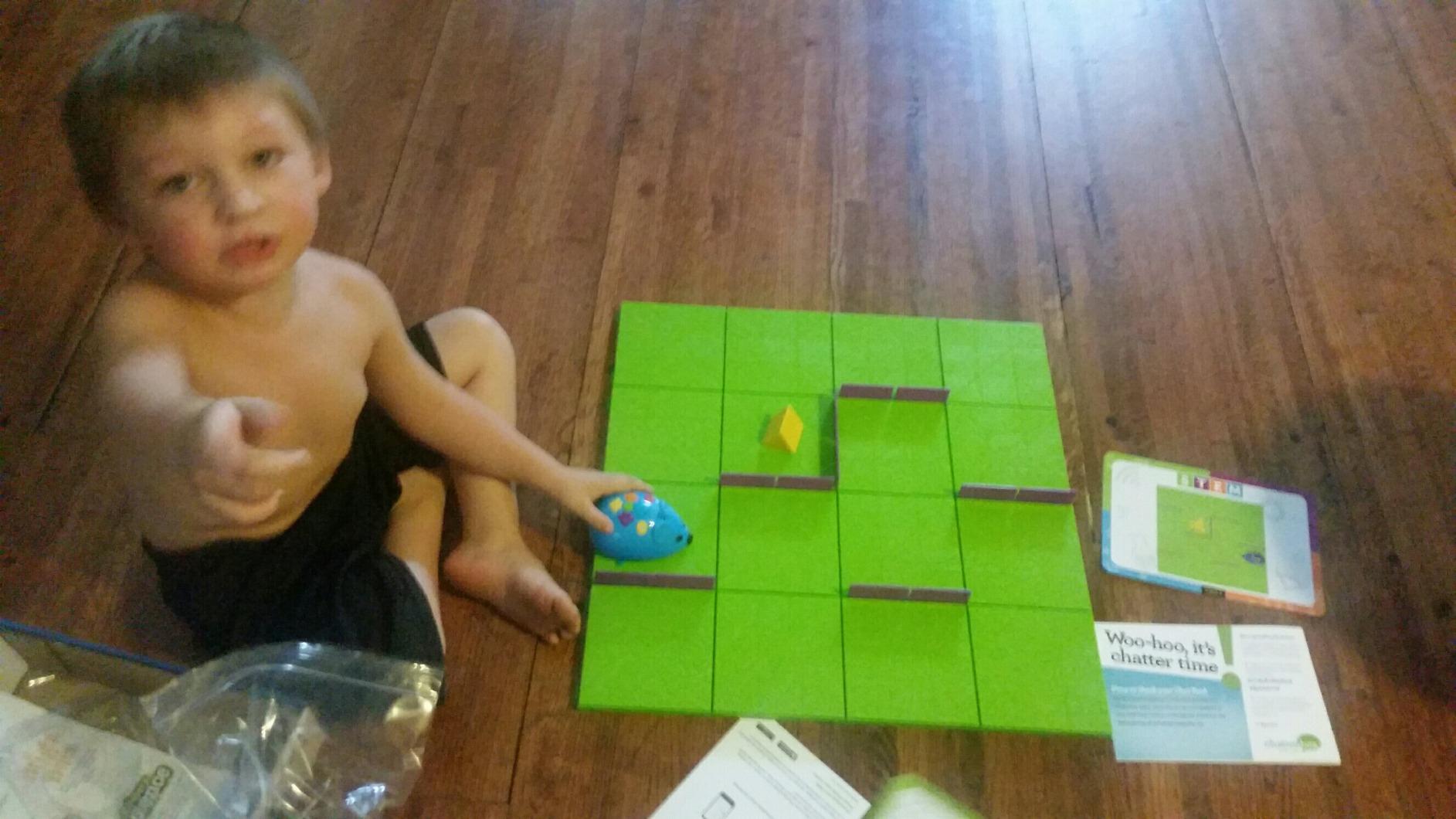 Learning Resources Code & Go Robot Mouse Activity Set, Screen-Free Coding Robot Toy, Early Programming for Kids Ages 4+, STEM Robotics Kit customer photo 2